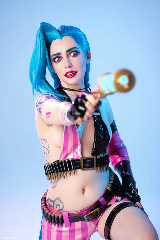 Flora Daria - Jinx Cosplay Leaked Photos - 4 Flora Daria - Jinx Cosplay Leaked Photos - 3