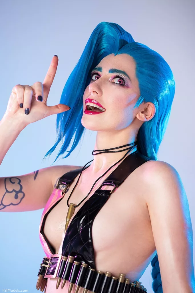 Flora Daria - Jinx Cosplay Leaked Photos - 14 Flora Daria - Jinx Cosplay Leaked Photos - 13