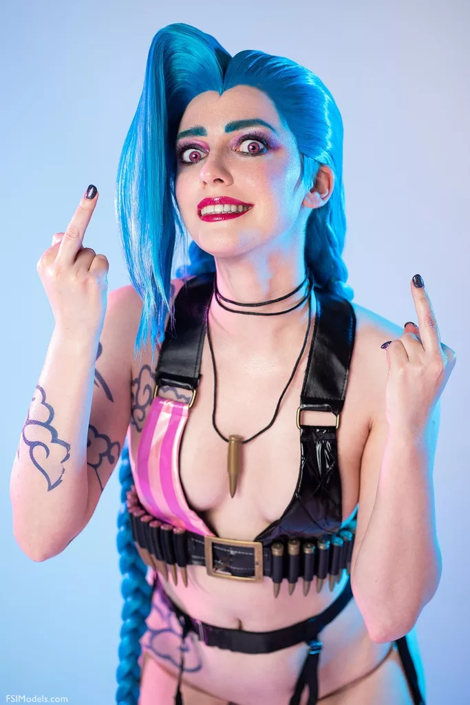Flora Daria - Jinx Cosplay Leaked Photos - 18 Flora Daria - Jinx Cosplay Leaked Photos - 17