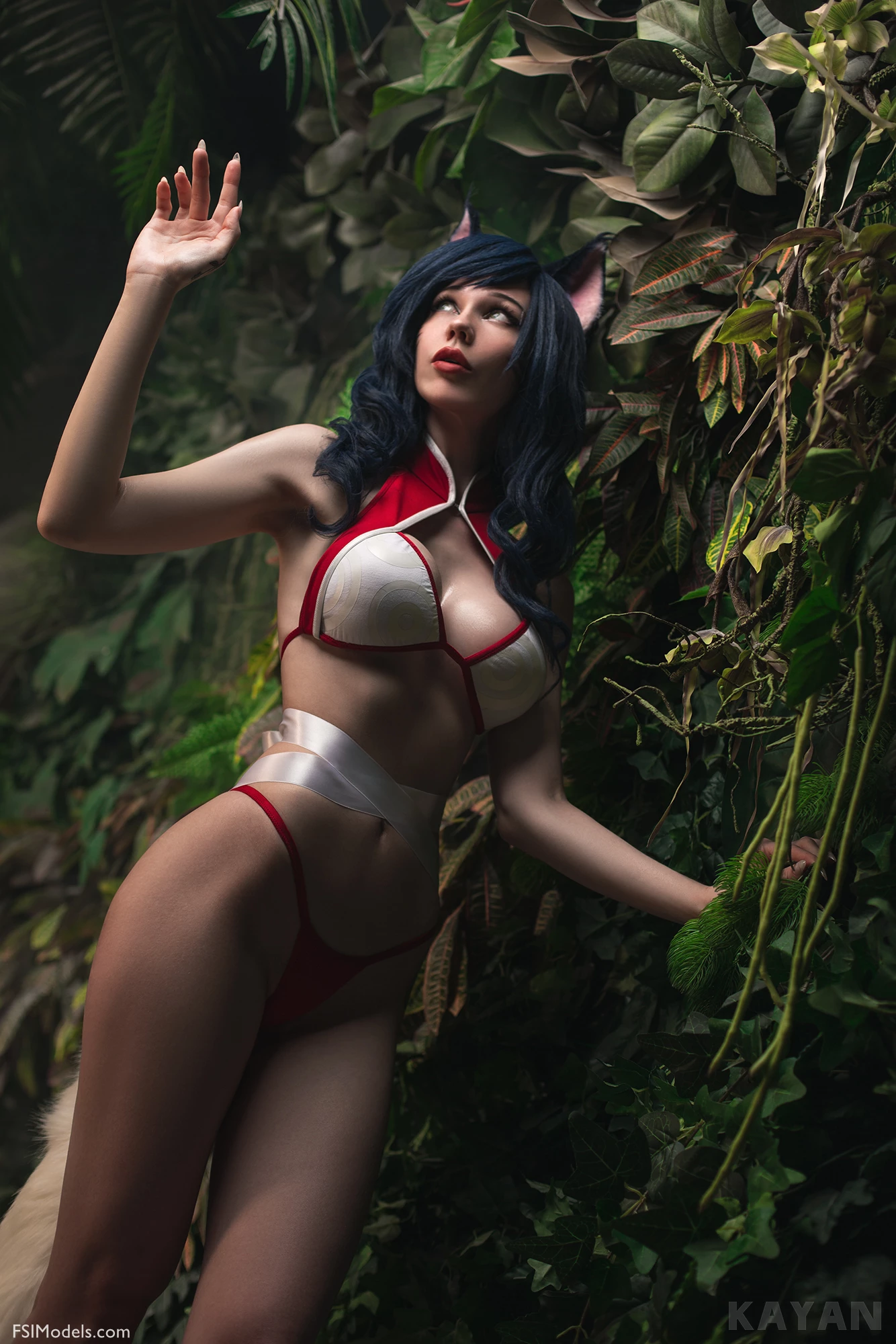 Kaya Nilson - Ahri Lingerie Sexy Cosplay Photos - 23