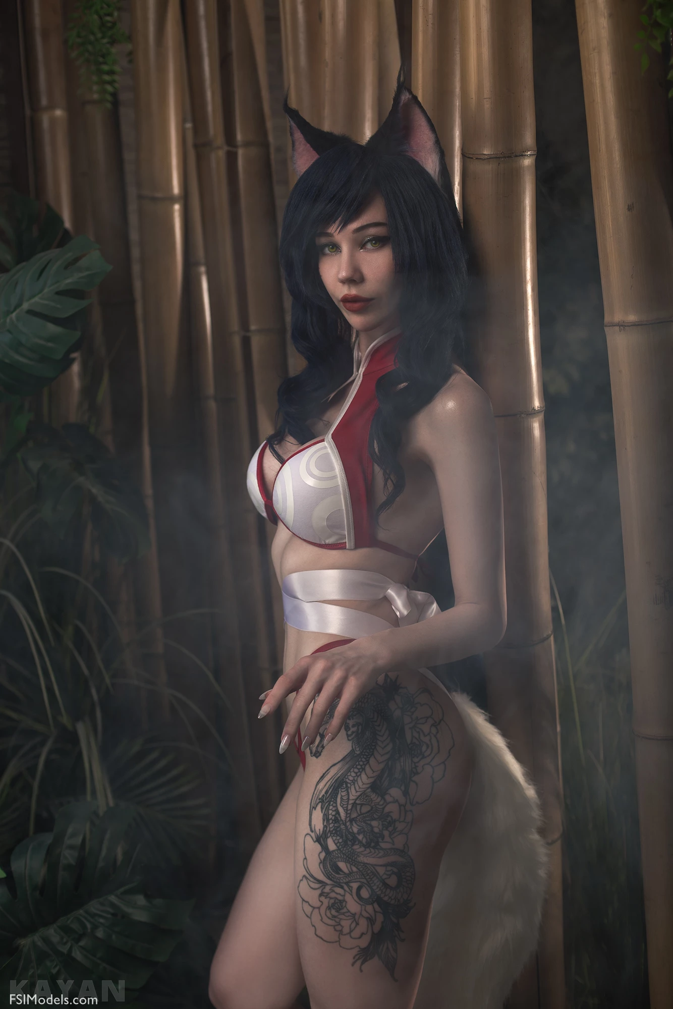 Kaya Nilson - Ahri Lingerie Sexy Cosplay Photos - 59