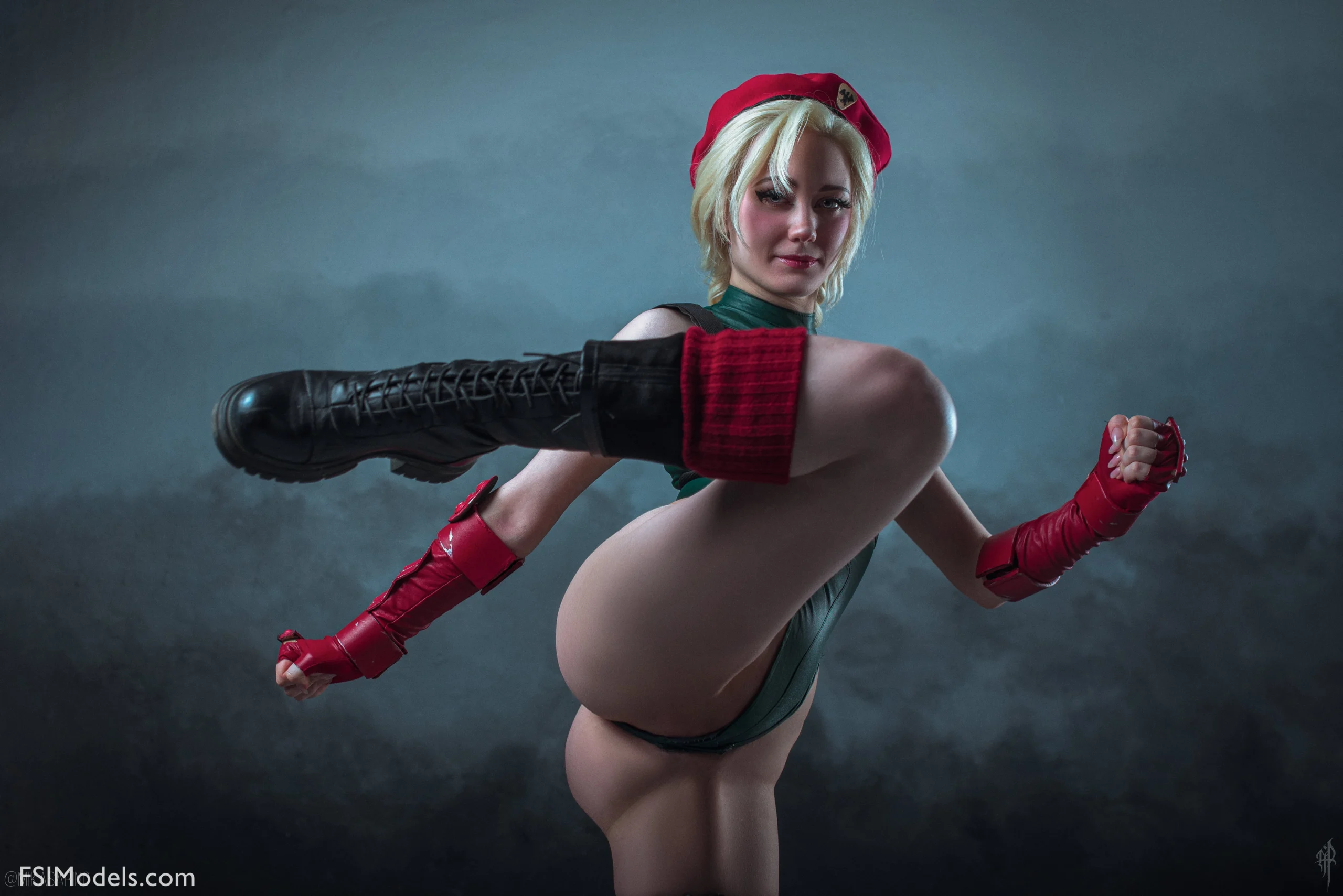 Mikasa Rino - Cammy White Sexy Tease Cosplay Photos - 7