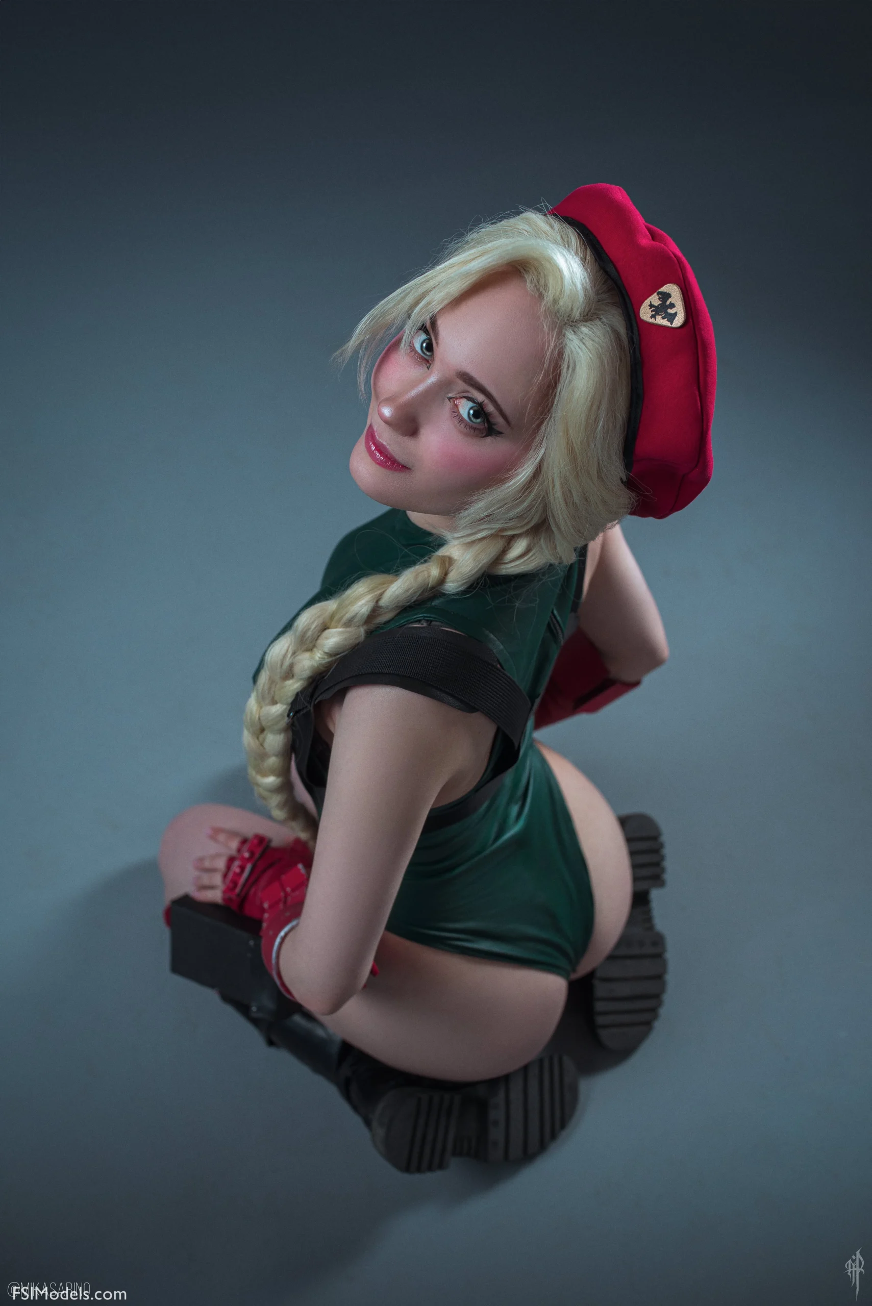 Mikasa Rino - Cammy White Sexy Tease Cosplay Photos - 9