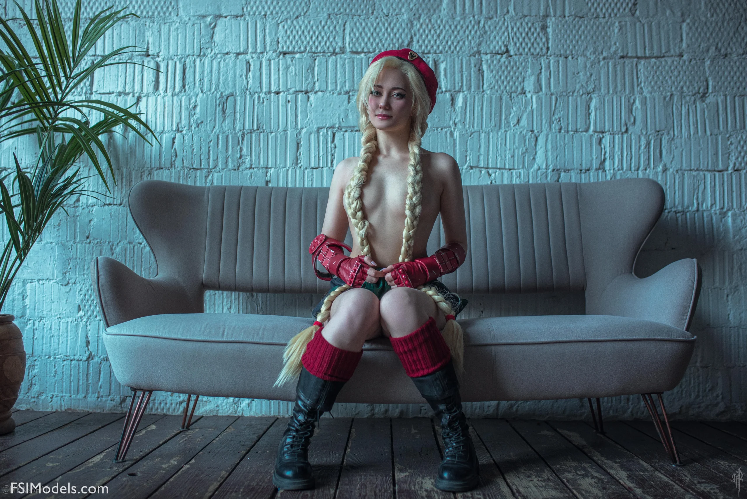 Mikasa Rino - Cammy White Sexy Tease Cosplay Photos - 19