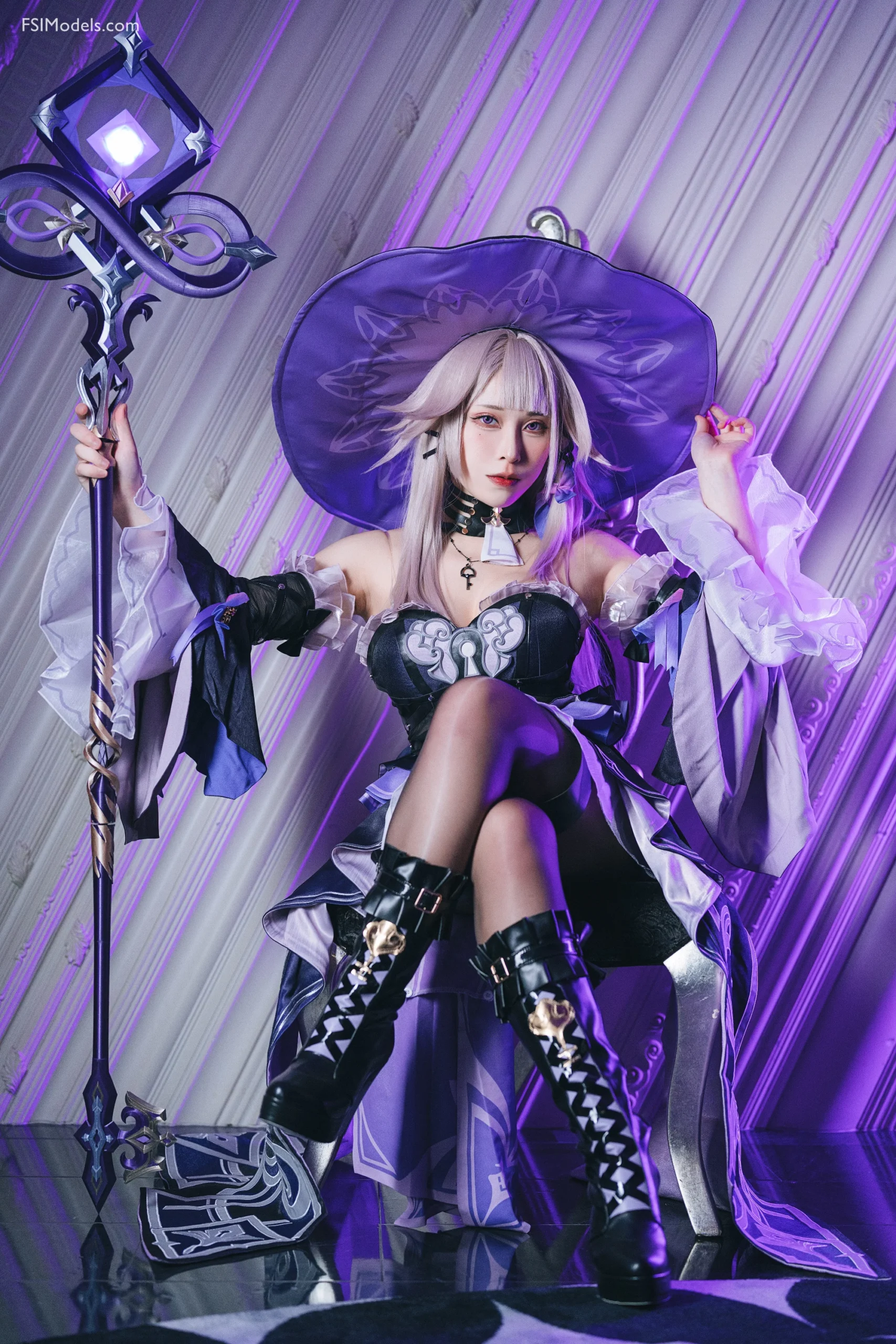 Tokar 浵卡 – The Herta Cosplay Set Leaked Photos - 27