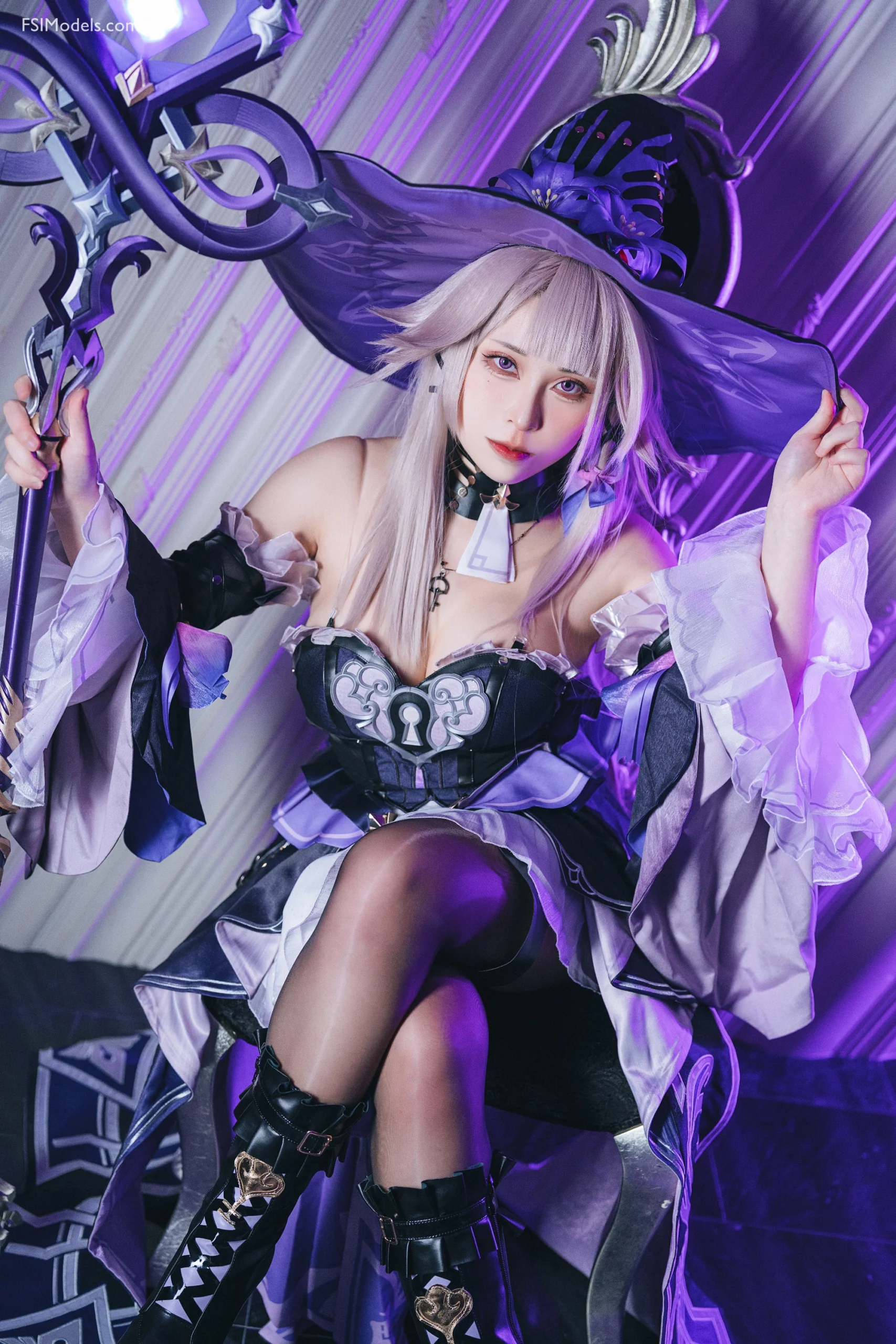 Tokar 浵卡 – The Herta Cosplay Set Leaked Photos - 4 Tokar 浵卡 – The Herta Cosplay Set Leaked Photos - 3