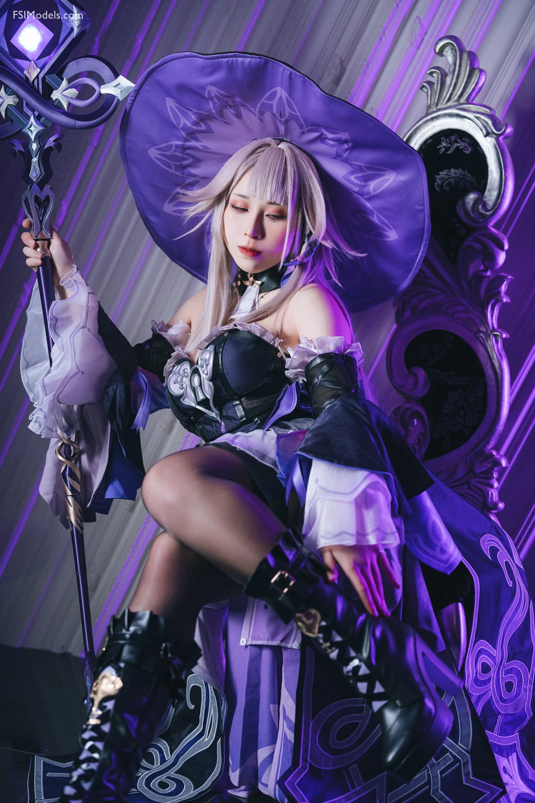 Tokar 浵卡 – The Herta Cosplay Set Leaked Photos - 6 Tokar 浵卡 – The Herta Cosplay Set Leaked Photos - 5