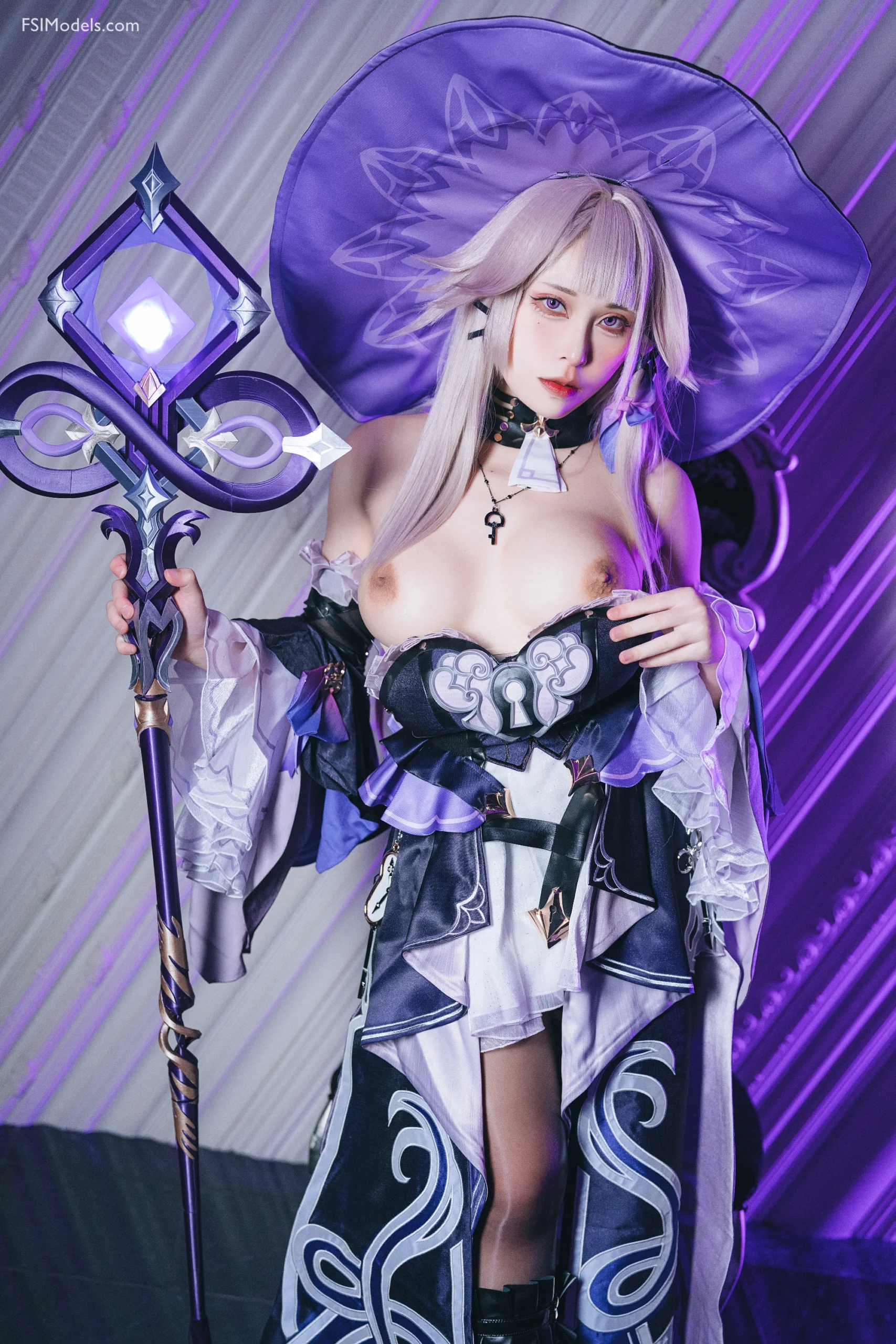 Tokar 浵卡 – The Herta Cosplay Set Leaked Photos - 16 Tokar 浵卡 – The Herta Cosplay Set Leaked Photos - 15