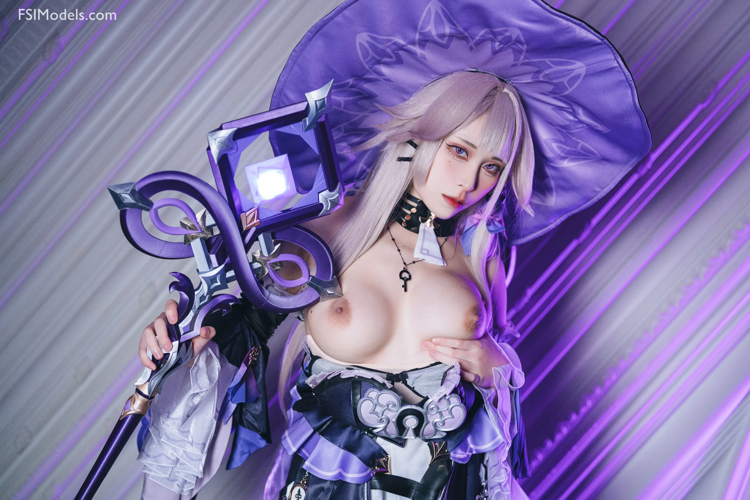 Tokar 浵卡 – The Herta Cosplay Set Leaked Photos - 18 Tokar 浵卡 – The Herta Cosplay Set Leaked Photos - 17