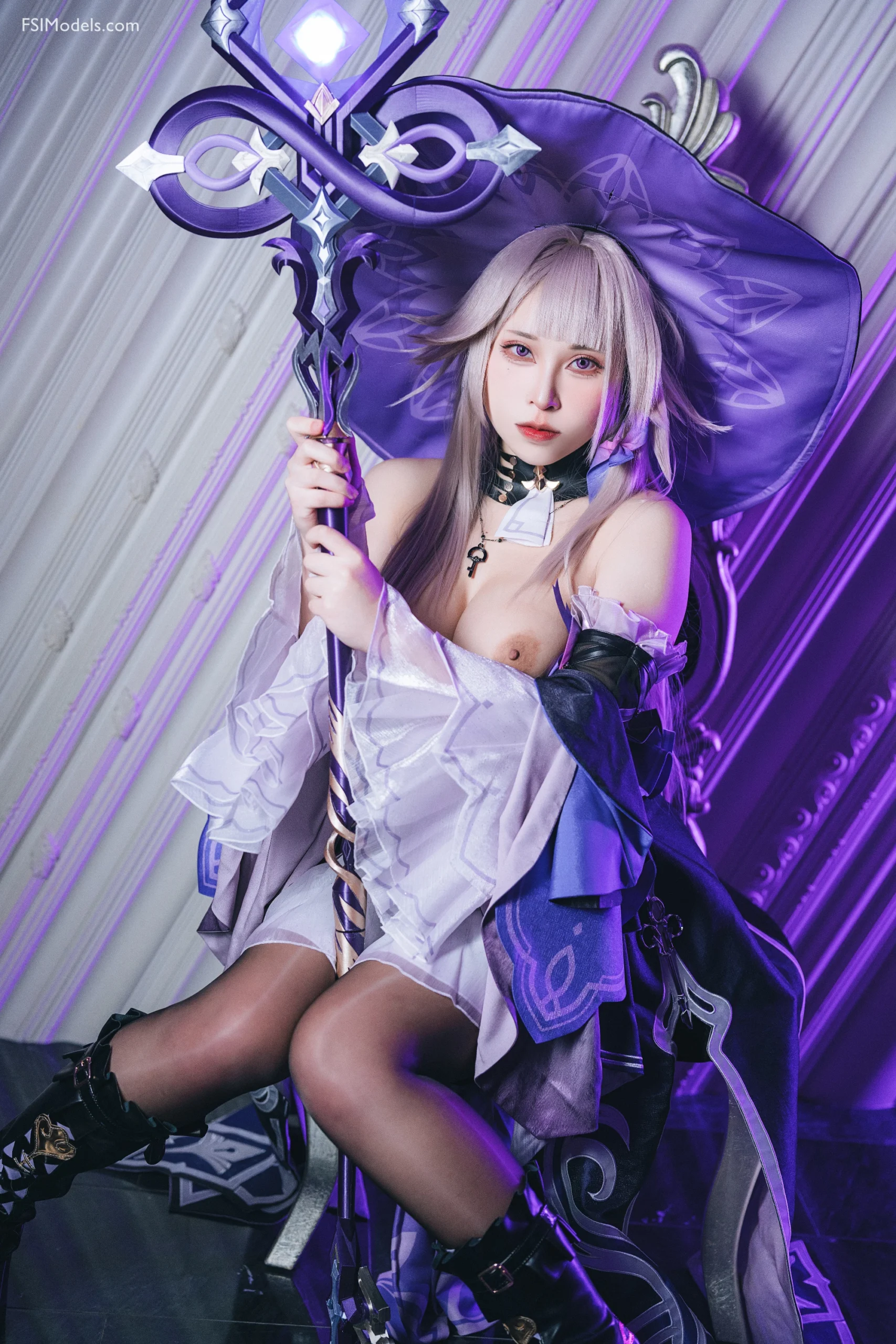 Tokar 浵卡 – The Herta Cosplay Set Leaked Photos - 30 Tokar 浵卡 – The Herta Cosplay Set Leaked Photos - 29