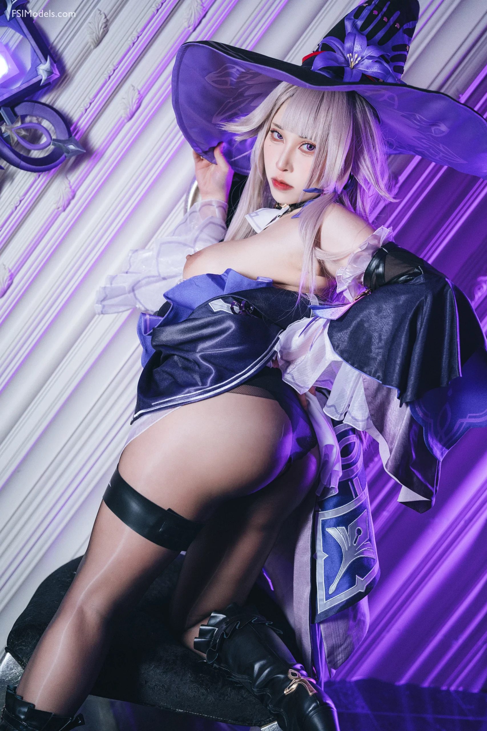 Tokar 浵卡 – The Herta Cosplay Set Leaked Photos - 38 Tokar 浵卡 – The Herta Cosplay Set Leaked Photos - 37