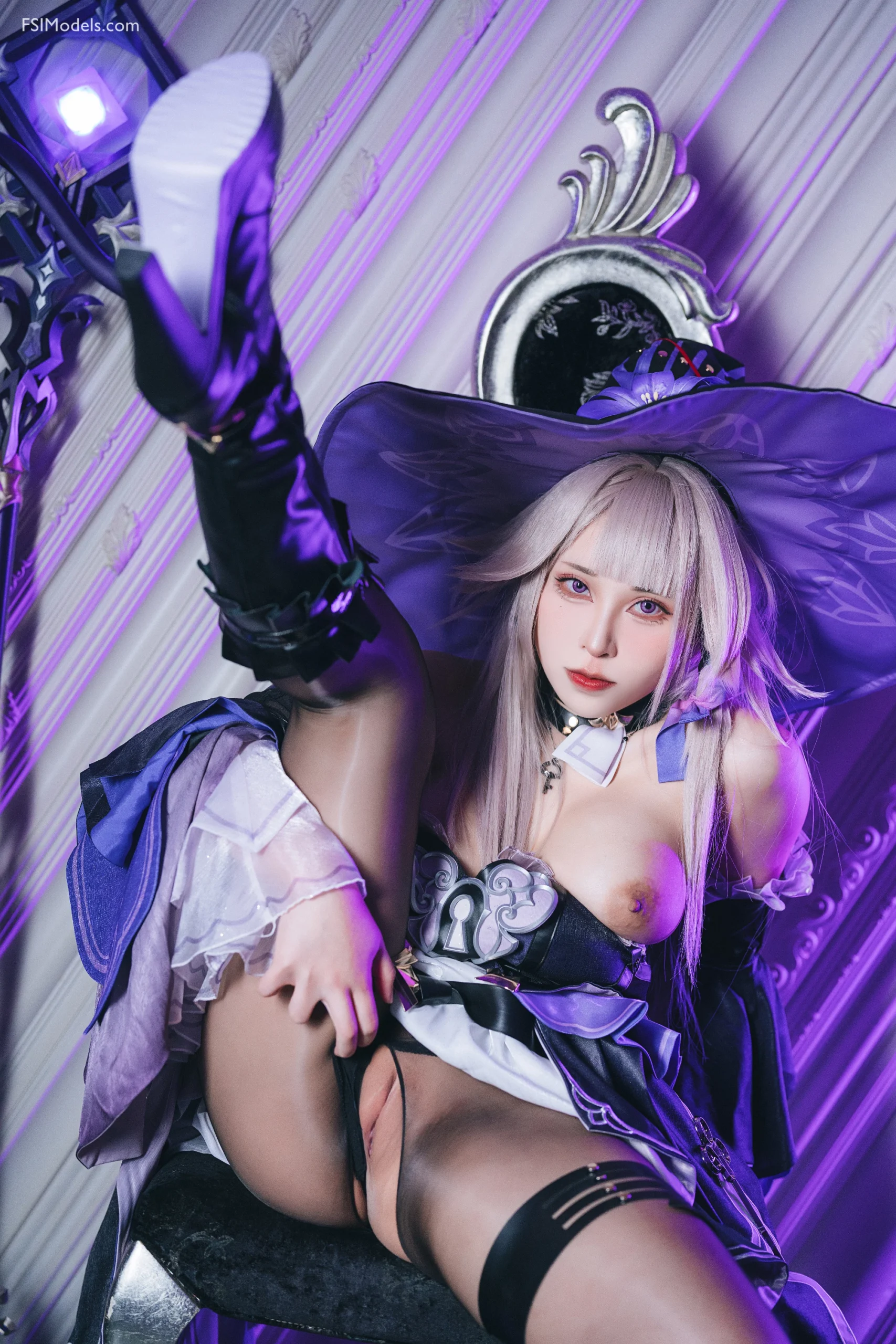 Tokar 浵卡 – The Herta Cosplay Set Leaked Photos - 42 Tokar 浵卡 – The Herta Cosplay Set Leaked Photos - 41