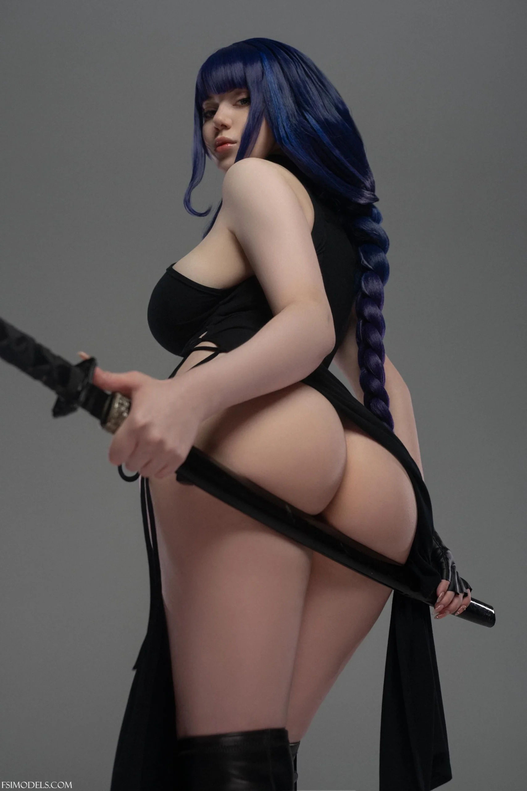 Alina Becker Raiden Shogun Cosplay Photos - 12 Alina Becker Raiden Shogun Cosplay Photos - 11