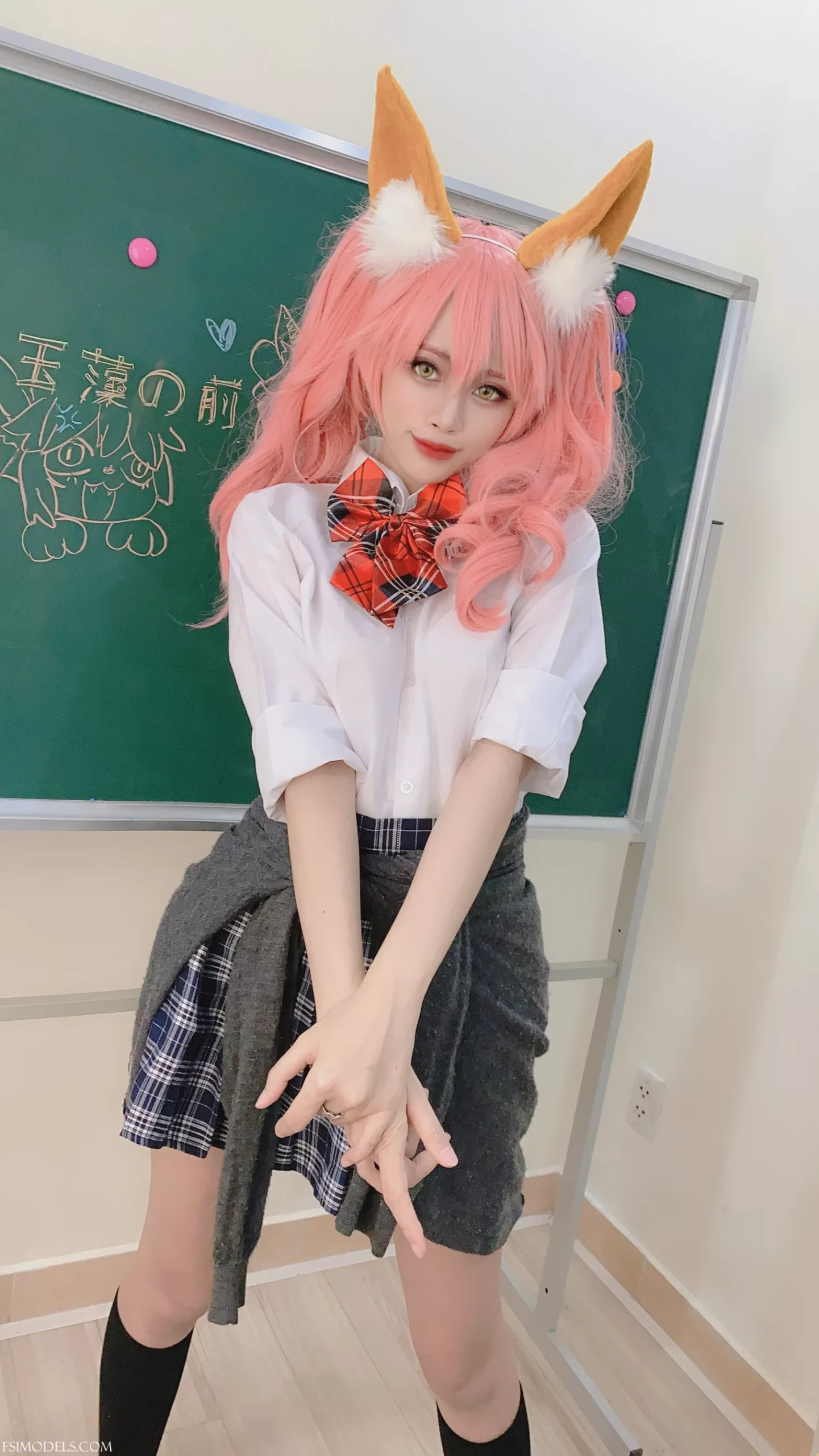Byoru - Tamamo Seifuku Cosplay Photos - 49