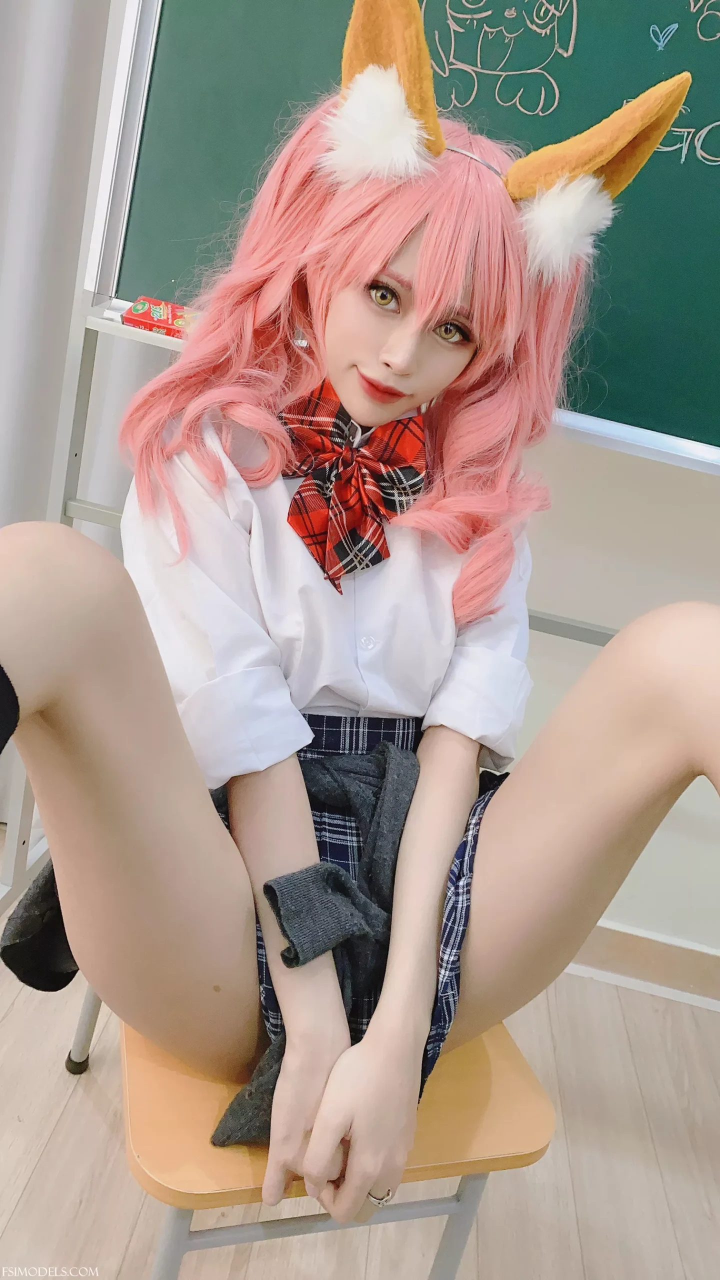 Byoru - Tamamo Seifuku Cosplay Photos - 63