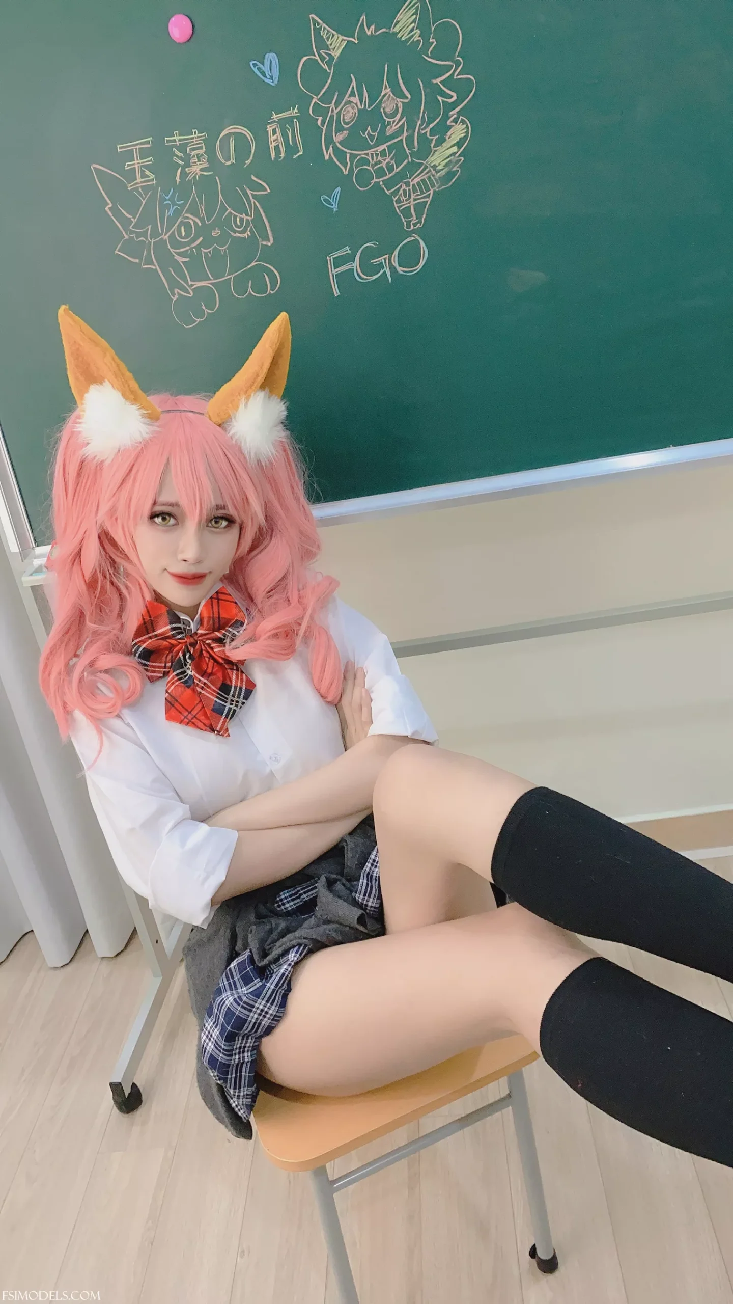 Byoru - Tamamo Seifuku Cosplay Photos - 71