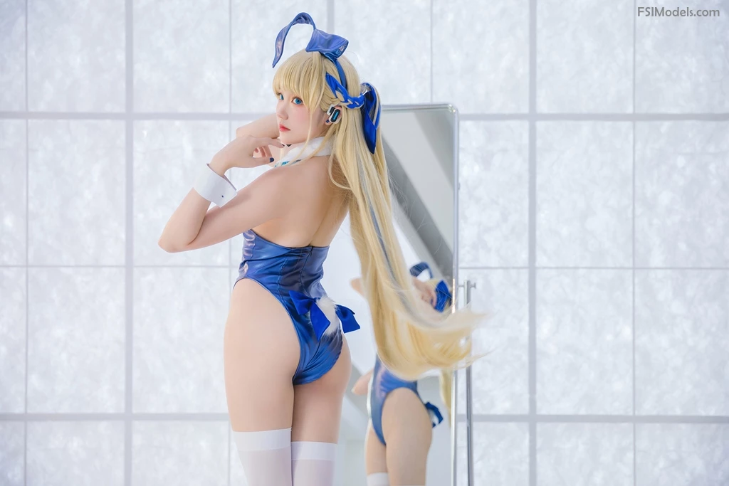 Guaxichan 瓜希酱 - Asuma Toki Bunny Suit Cosplay Set Photos - 19