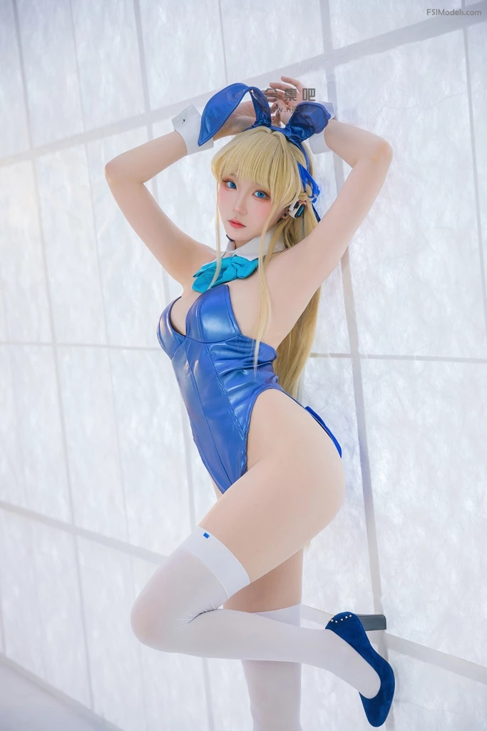 Guaxichan 瓜希酱 - Asuma Toki Bunny Suit Cosplay Set Photos - 27