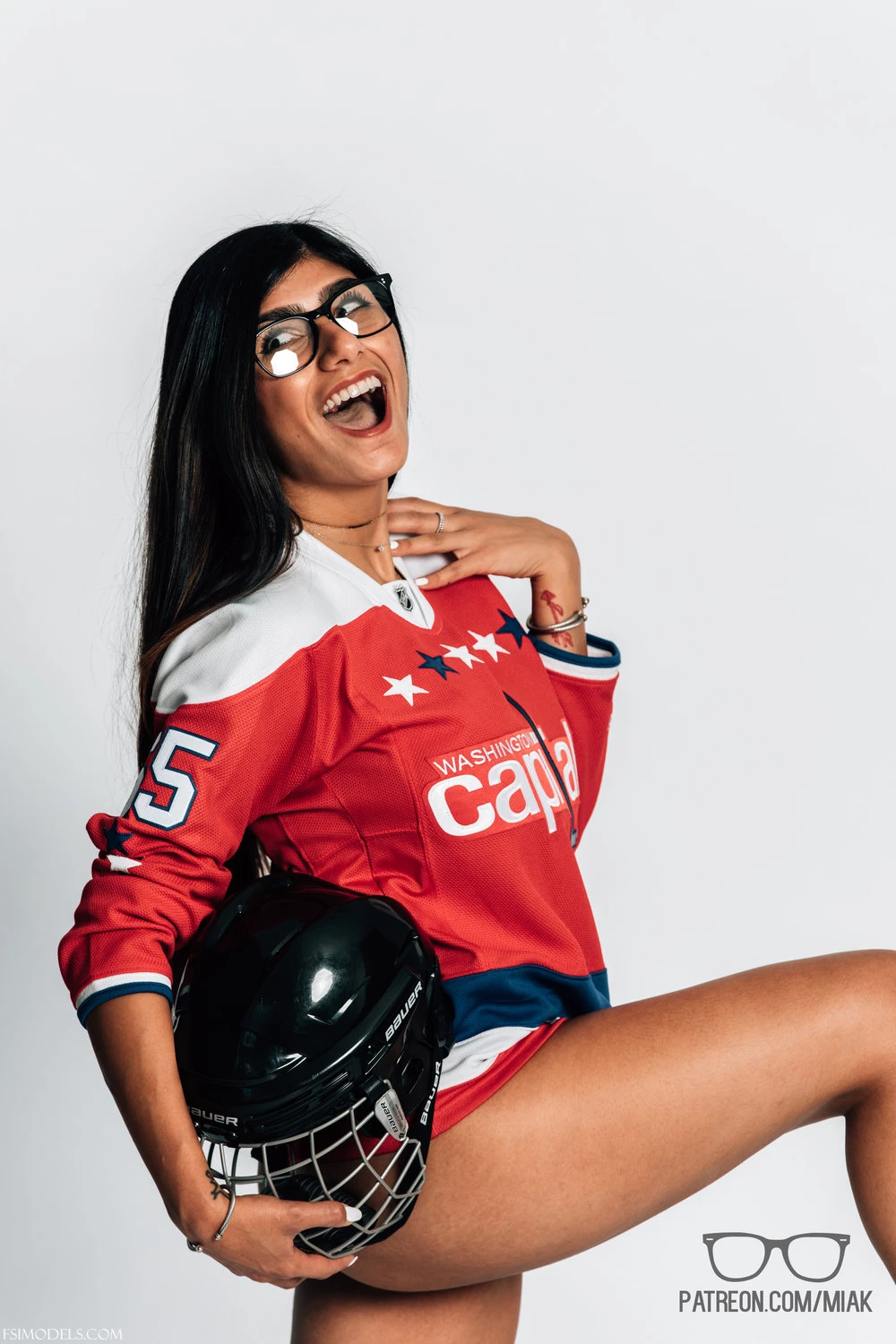 Mia Khalifa Sexy Red Jacket Sports Photoshoot Photos - 6 Mia Khalifa Sexy Red Jacket Sports Photoshoot Photos - 5