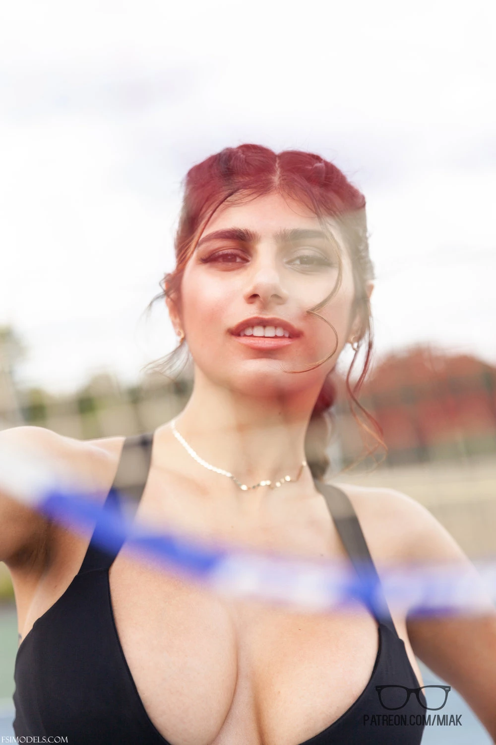 Mia Khalifa Sexy Tennis Outdoor Photoshoot Photos - 16 Mia Khalifa Sexy Tennis Outdoor Photoshoot Photos - 15