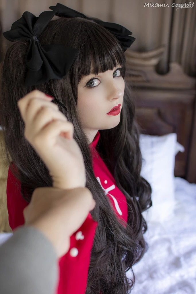 Mikomin - Rin Tohsaka Cosplay Set Photos - 3