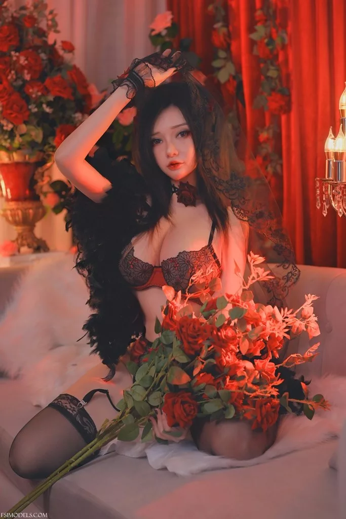 Potato Godzilla Gothic Bride Lingerie Set Photos - 10 Potato Godzilla Gothic Bride Lingerie Set Photos - 9