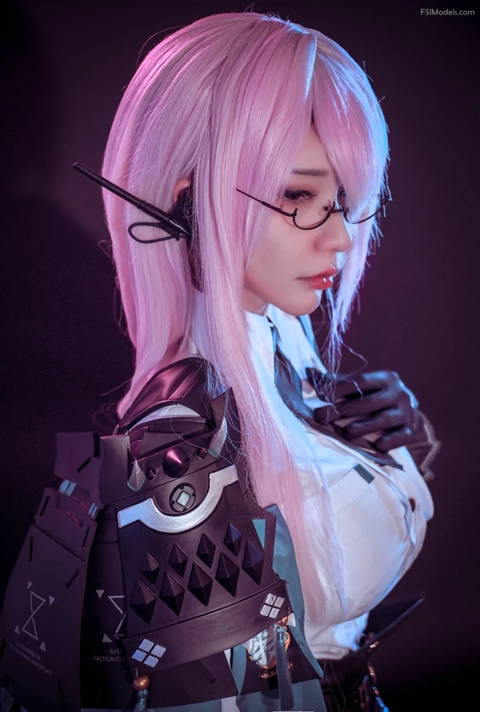 Potato Godzilla - Yanagi (Zenless Zone Zero) Cosplay Set Photos - 6 Potato Godzilla - Yanagi (Zenless Zone Zero) Cosplay Set Photos - 5