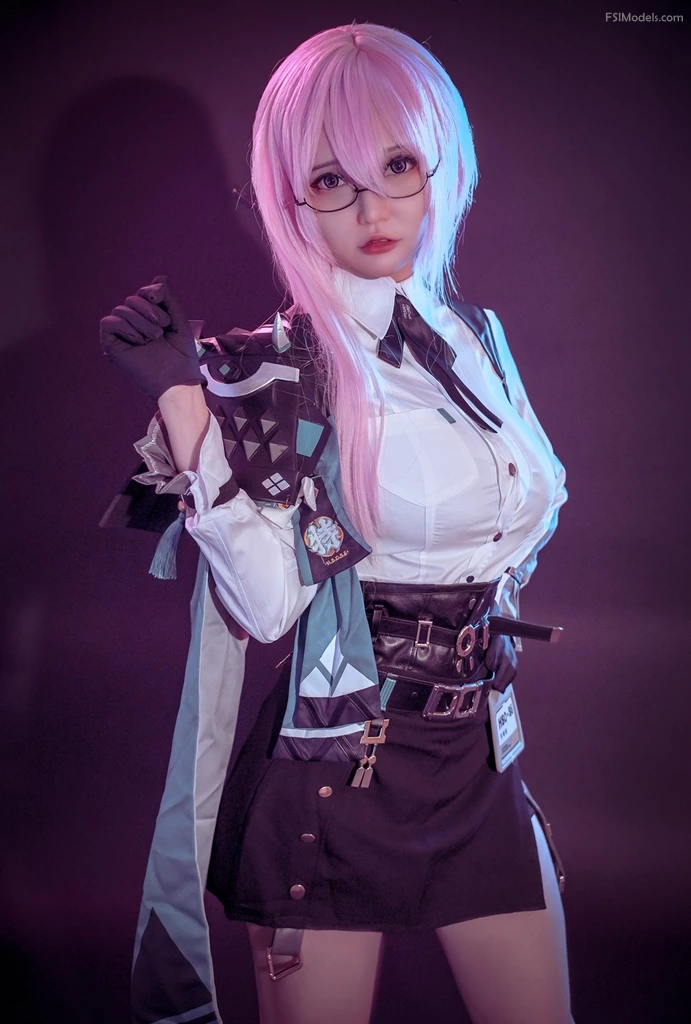 Potato Godzilla - Yanagi (Zenless Zone Zero) Cosplay Set Photos - 8 Potato Godzilla - Yanagi (Zenless Zone Zero) Cosplay Set Photos - 7