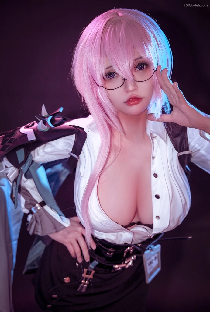 Potato Godzilla - Yanagi (Zenless Zone Zero) Cosplay Set Photos - 32 Potato Godzilla - Yanagi (Zenless Zone Zero) Cosplay Set Photos - 31