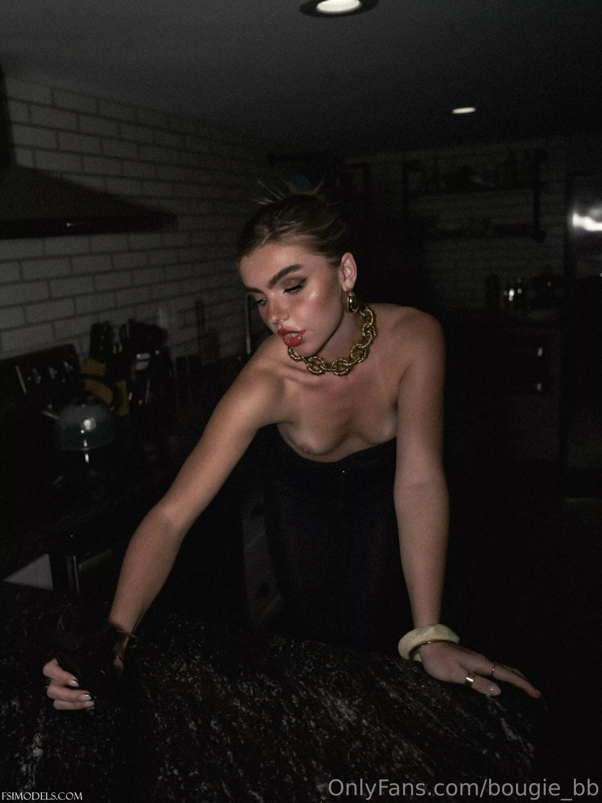 Briebellee Nude Black Dress OnlyFans Set Photos - 5