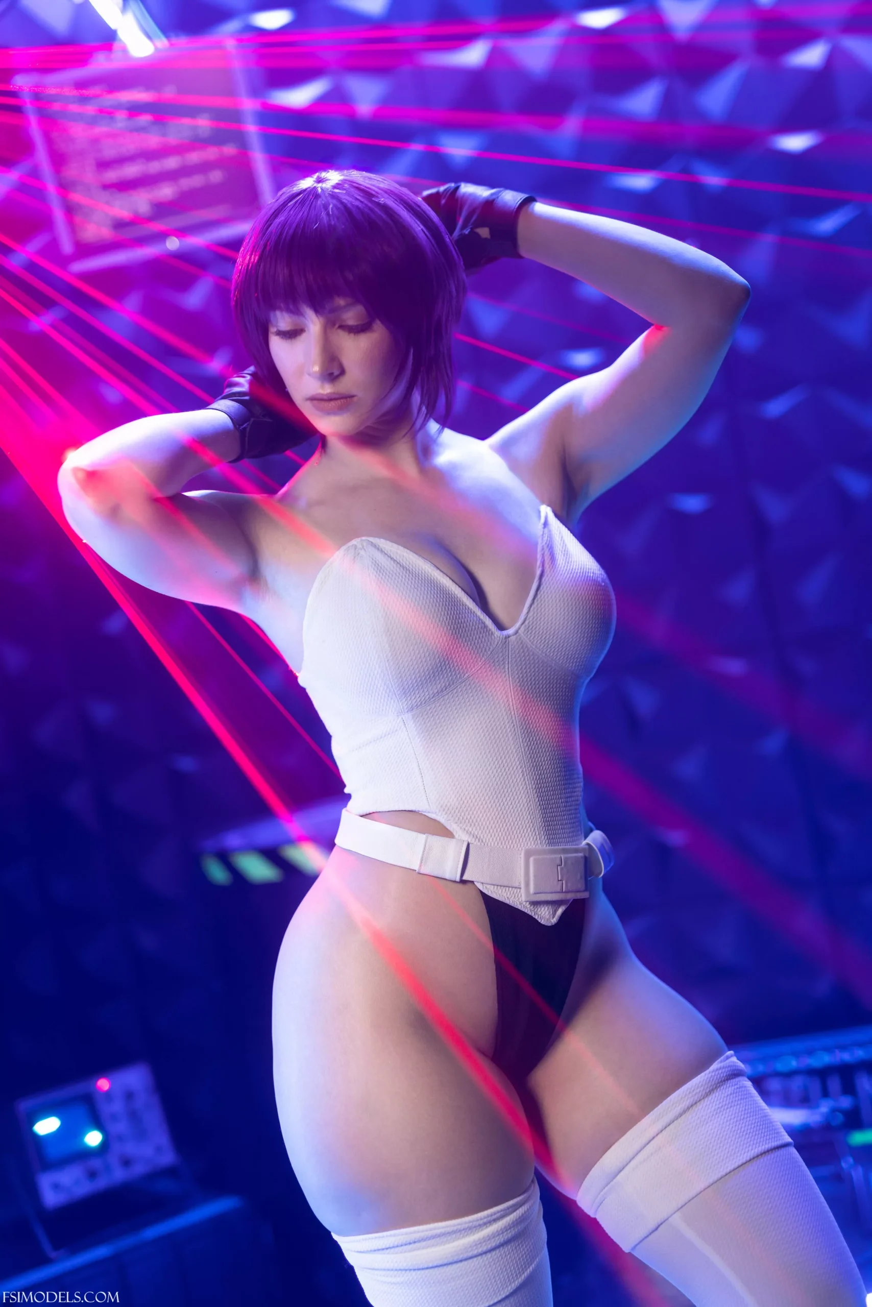 Enji Night Motoko Kusanagi Nude Cosplay Set - 12 Enji Night Motoko Kusanagi Nude Cosplay Set - 11