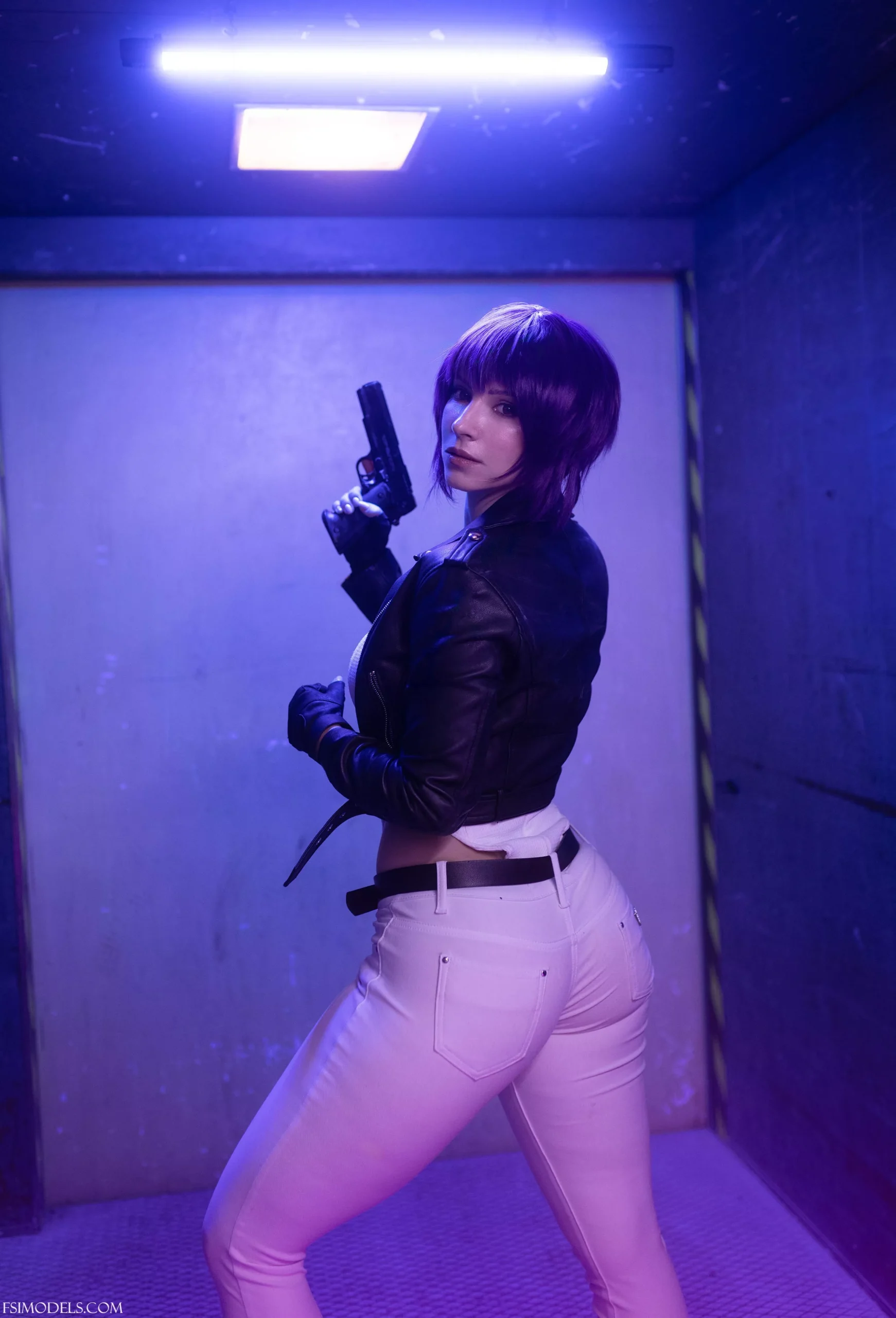 Enji Night Motoko Kusanagi Nude Cosplay Set - 24 Enji Night Motoko Kusanagi Nude Cosplay Set - 23