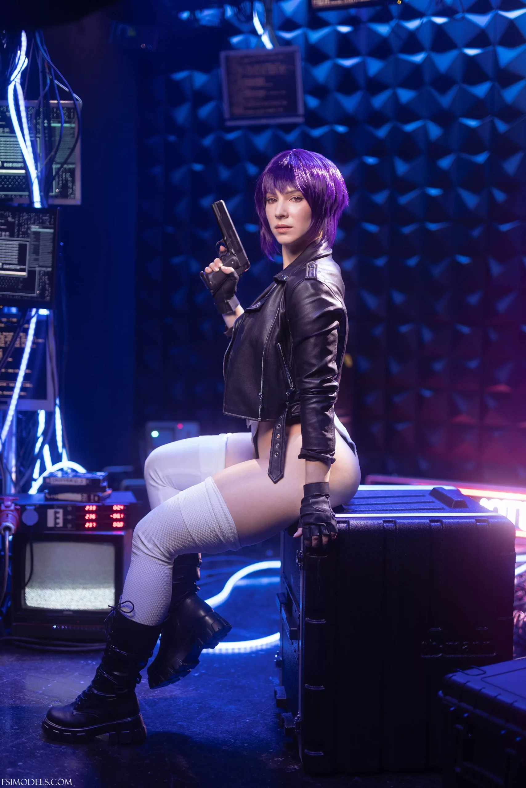 Enji Night Motoko Kusanagi Nude Cosplay Set - 48 Enji Night Motoko Kusanagi Nude Cosplay Set - 47