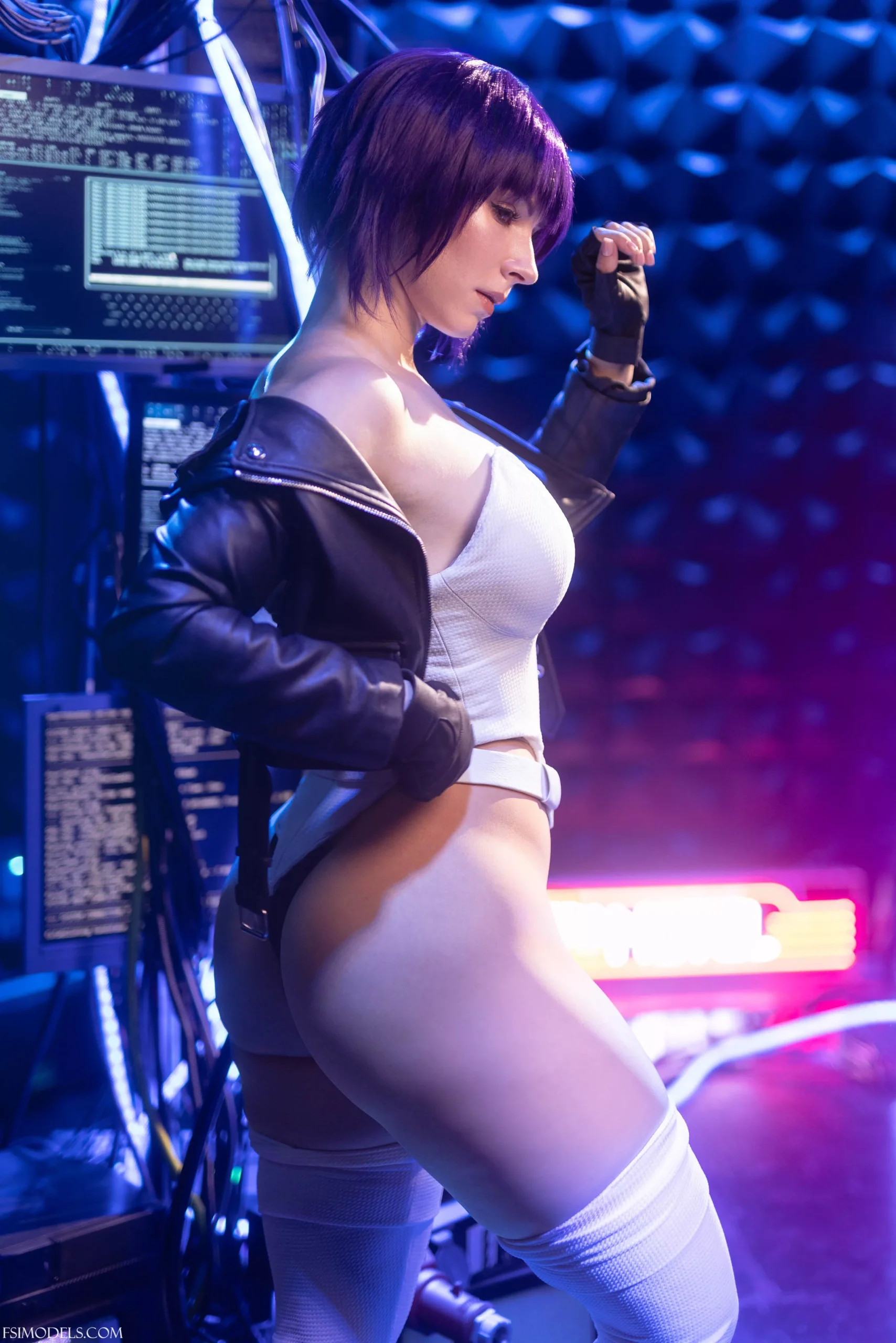 Enji Night Motoko Kusanagi Nude Cosplay Set - 68 Enji Night Motoko Kusanagi Nude Cosplay Set - 67