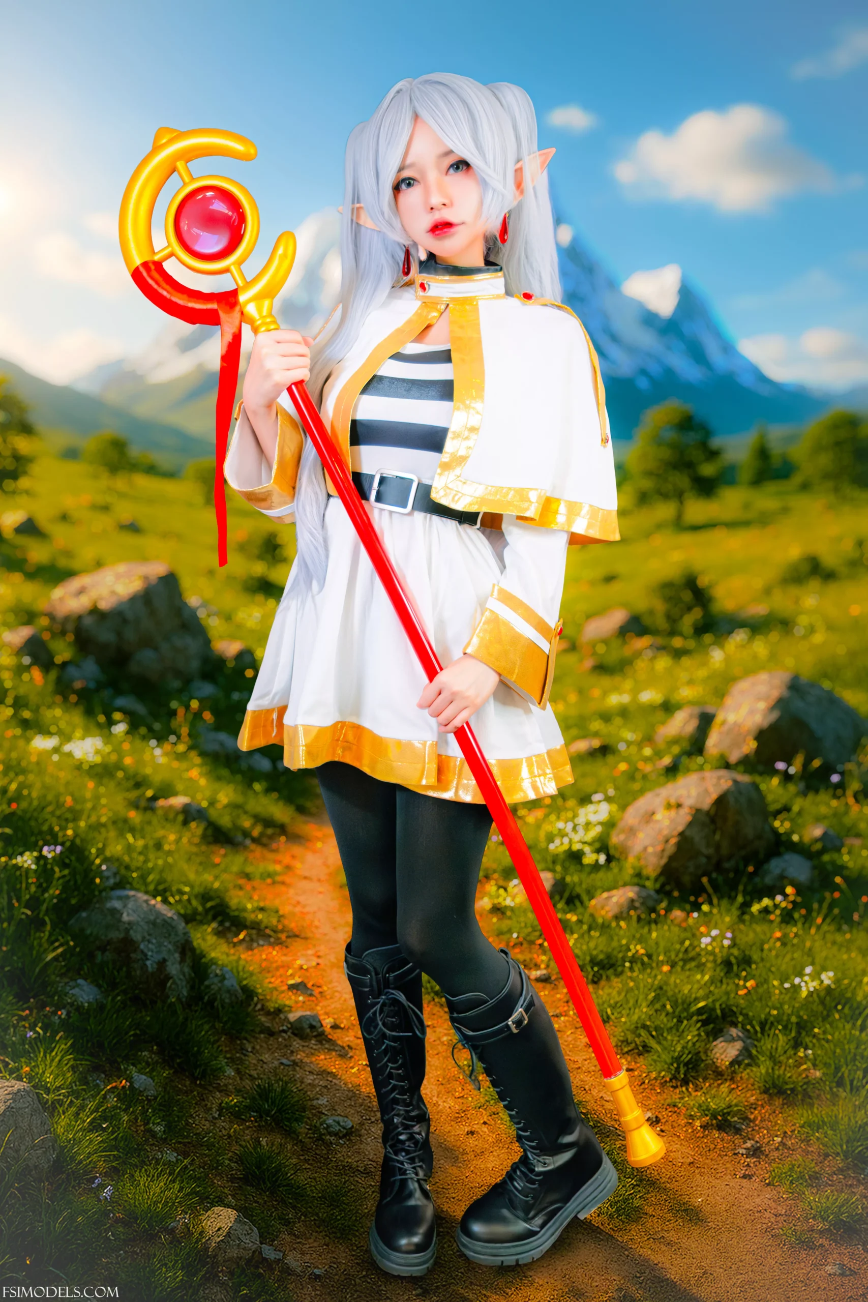 Potato Godzilla Nude Frieren the Mage Cosplay Photos - 2 Potato Godzilla Nude Frieren the Mage Cosplay Photos - 1