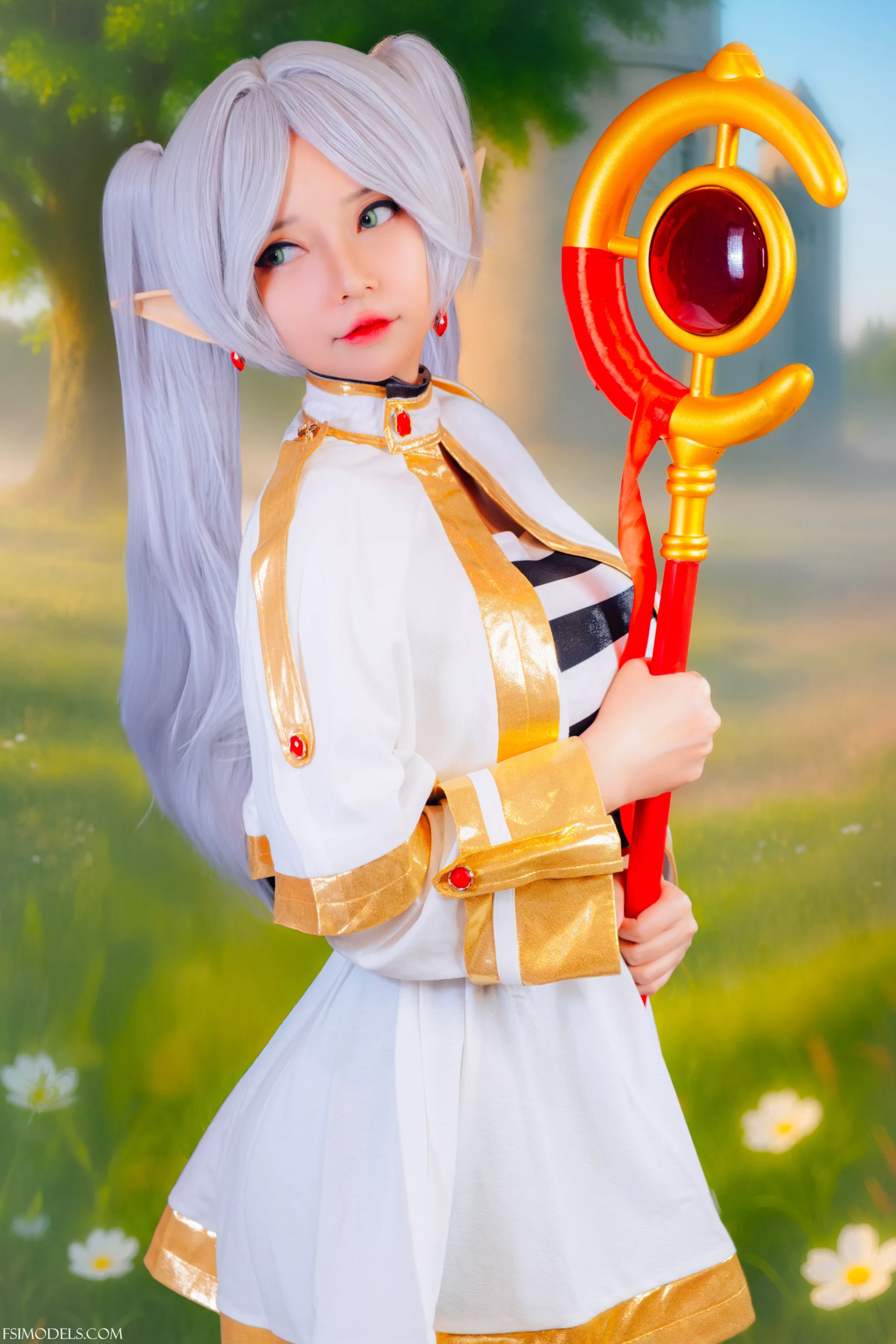 Potato Godzilla Nude Frieren the Mage Cosplay Photos - 4 Potato Godzilla Nude Frieren the Mage Cosplay Photos - 3