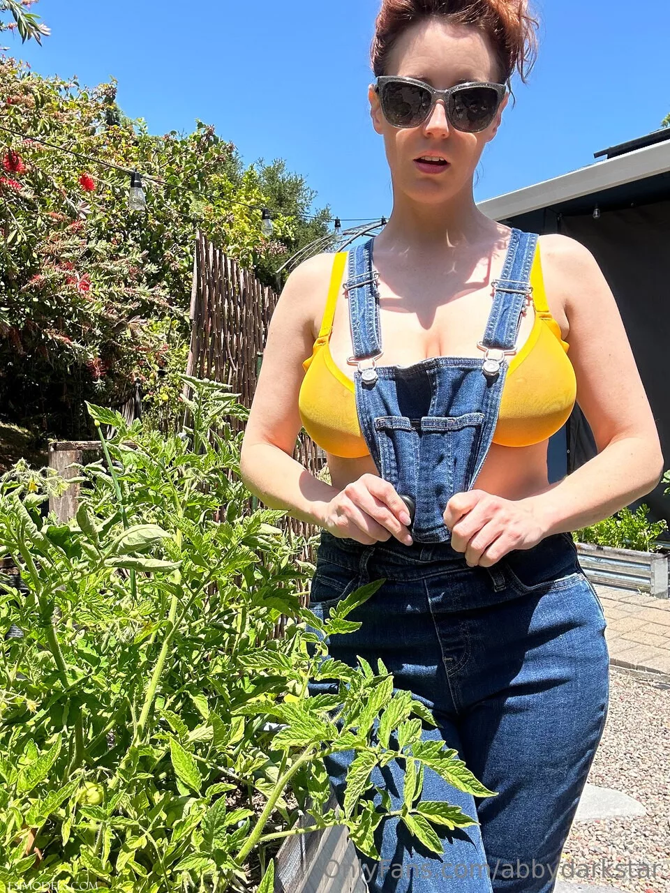 Abby DarkStar OnlyFans Gardener Boobs Tease Set - 8 Abby DarkStar OnlyFans Gardener Boobs Tease Set - 7