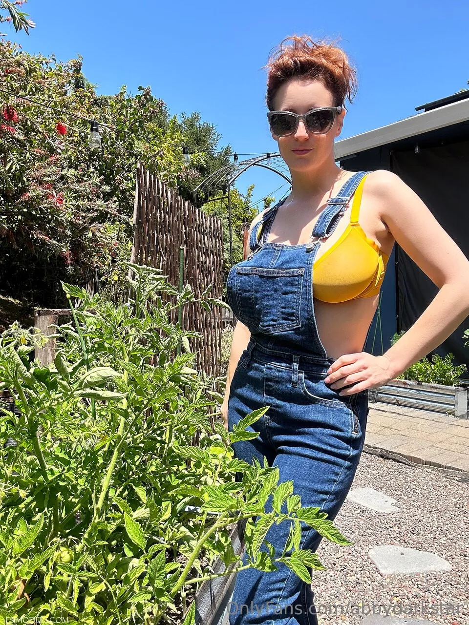 Abby DarkStar OnlyFans Gardener Boobs Tease Set - 16 Abby DarkStar OnlyFans Gardener Boobs Tease Set - 15
