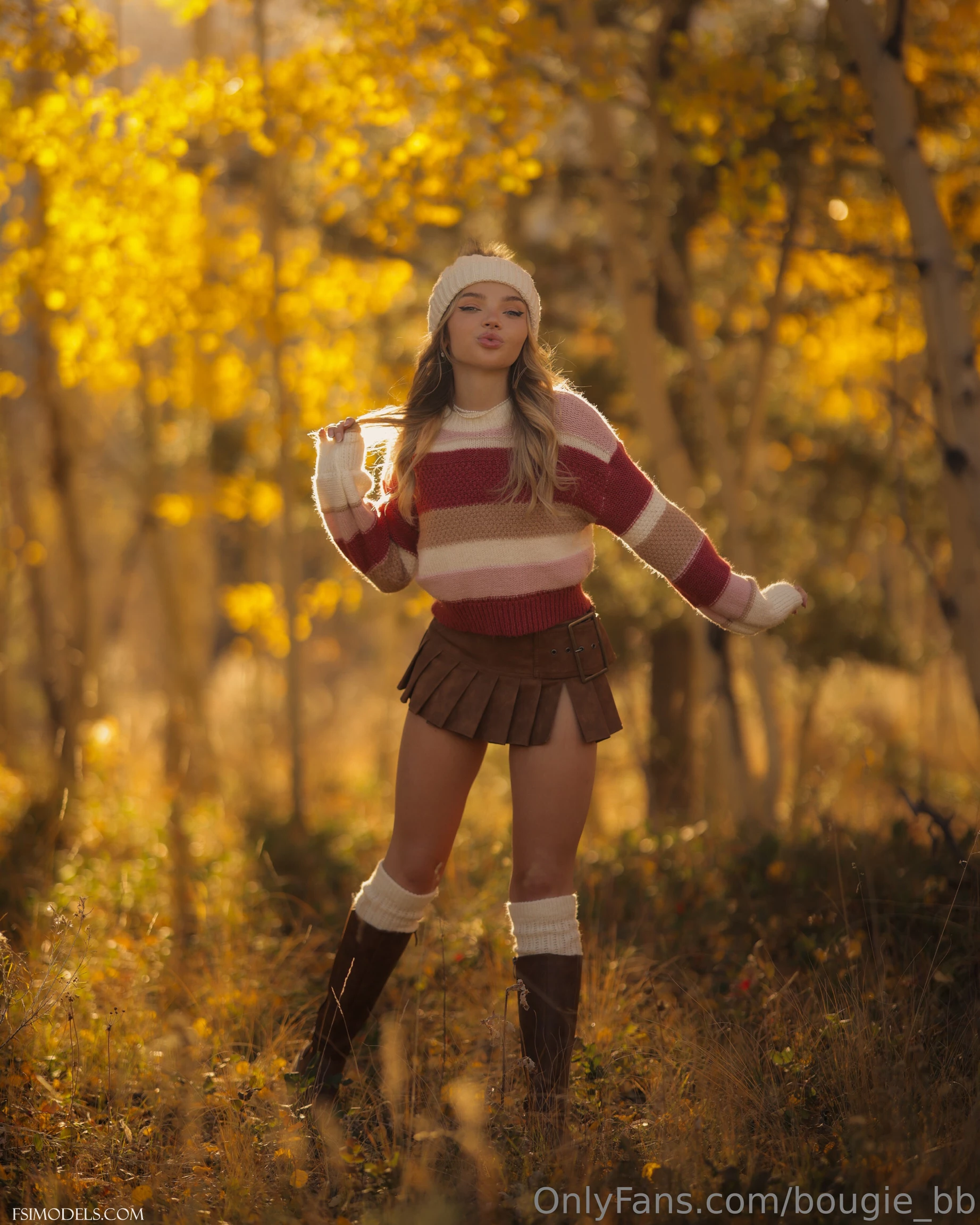 Briebellee OnlyFans Fall Outfit Nude Tease - 2 Briebellee OnlyFans Fall Outfit Nude Tease - 1