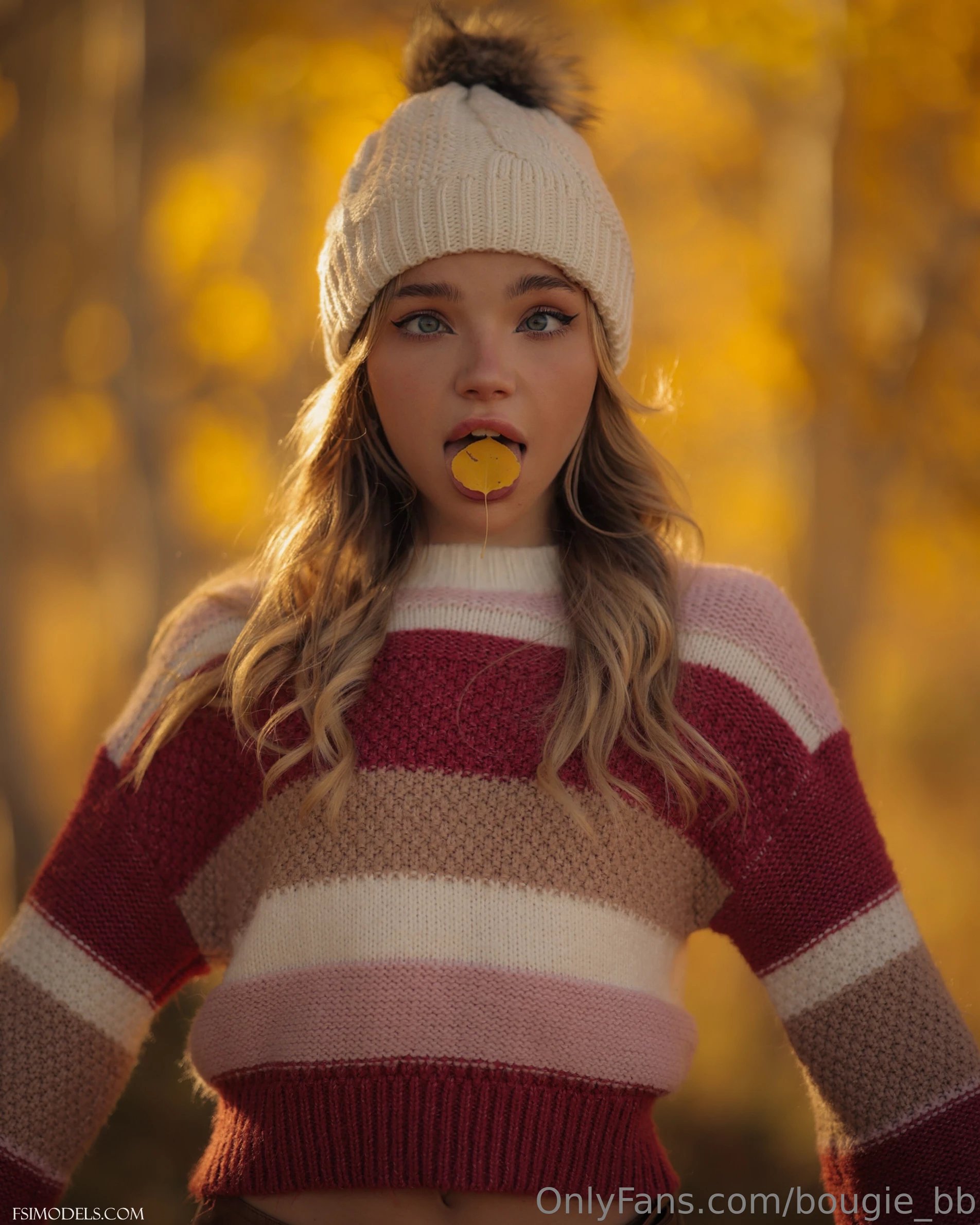 Briebellee OnlyFans Fall Outfit Nude Tease - 4 Briebellee OnlyFans Fall Outfit Nude Tease - 3