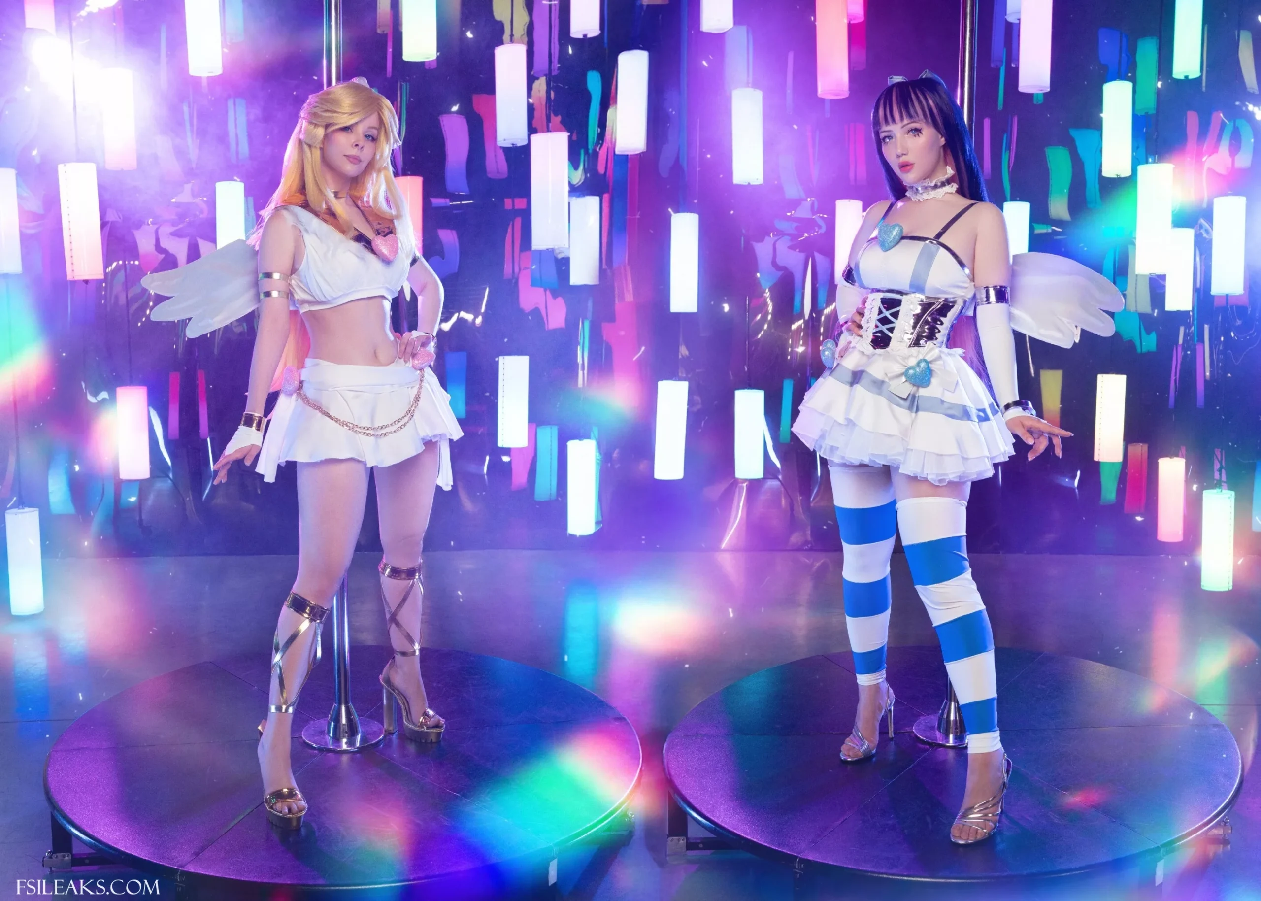 Helly Valentine & Lada Lyumos OnlyFans Nude Cosplay Set - 11