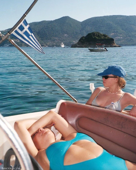 Milly Alcock Grecian Getaway Beach Set - 1