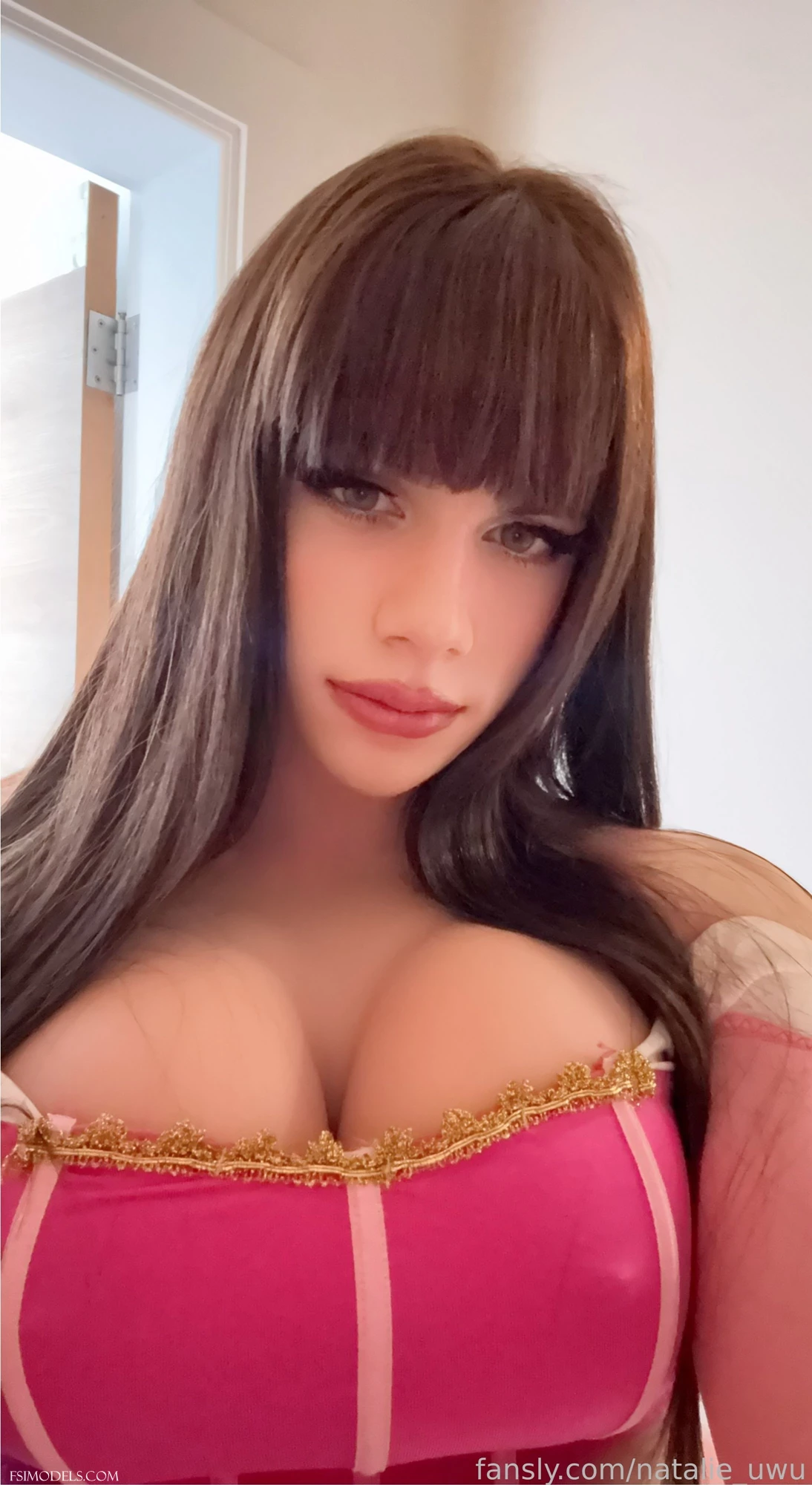 Natalie Uwu Lingerie Princess Aurora Cosplay Set - 1