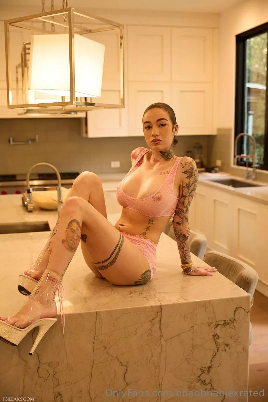 Bhad Bhabie OnlyFans Pink Transparent Lace Set - 26 Bhad Bhabie OnlyFans Pink Transparent Lace Set - 25