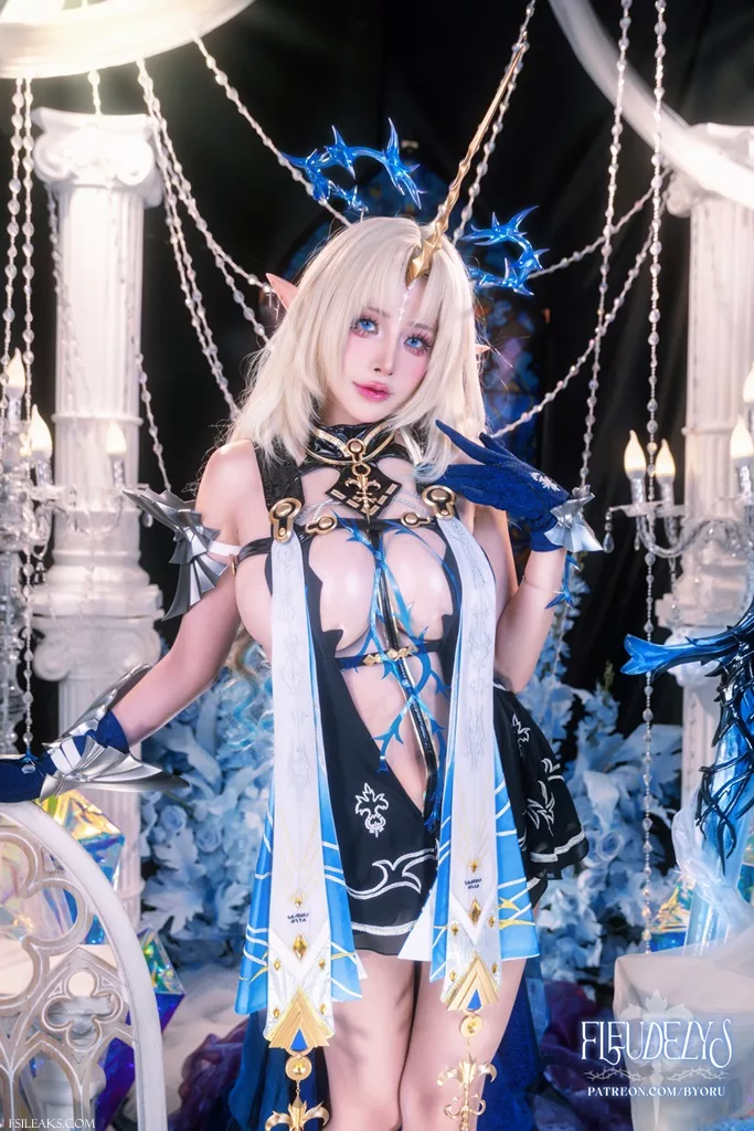 Byoru Patreon Byoru - Fleurdelys (Wuthering Waves) Cosplay Set - 11