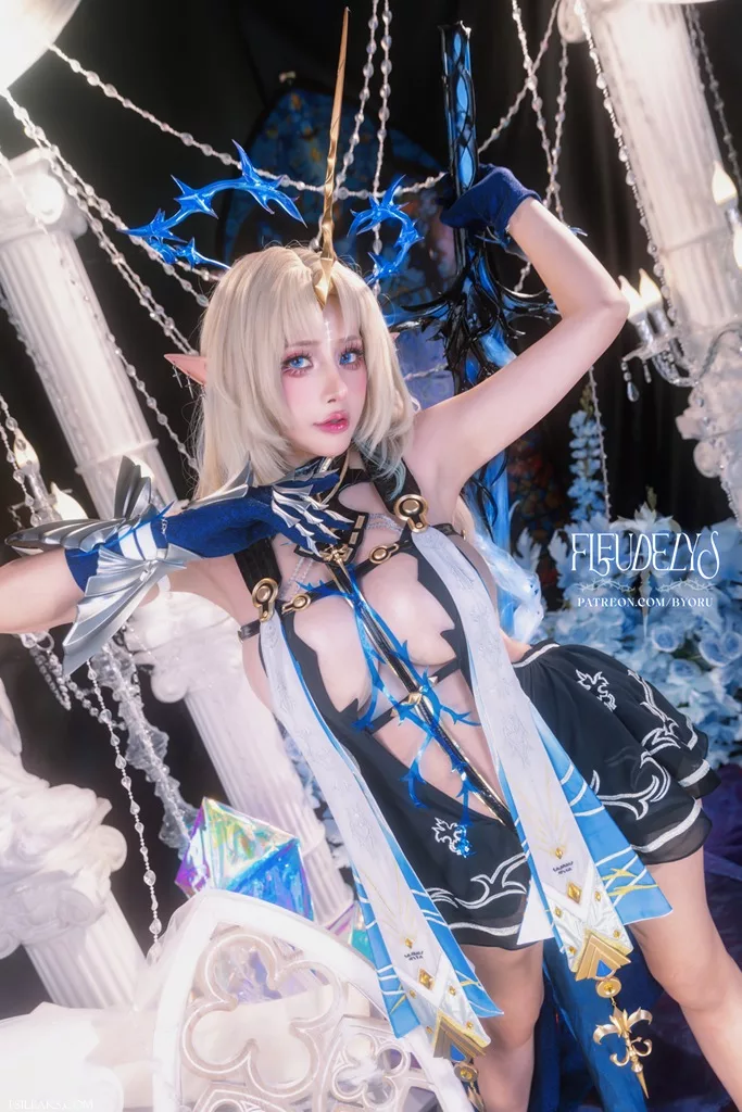 Byoru Patreon Byoru - Fleurdelys (Wuthering Waves) Cosplay Set - 39