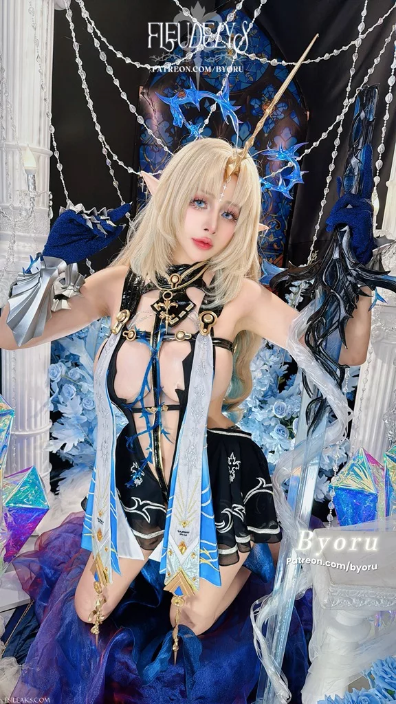 Byoru Patreon Byoru - Fleurdelys (Wuthering Waves) Cosplay Set - 123
