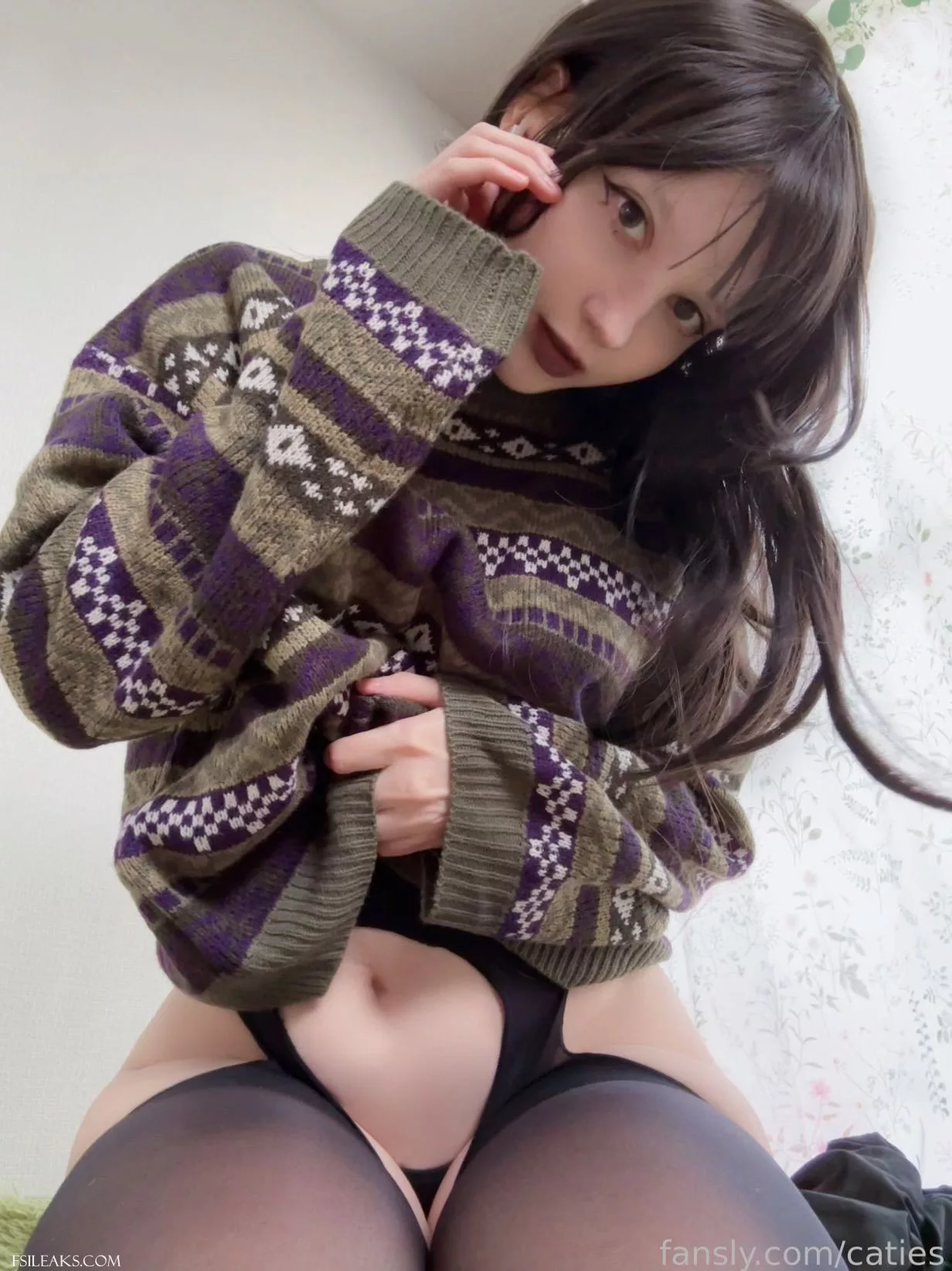 Caties Fasnly Cozy Goth Sexy Sweater Set - 24 Caties Fasnly Cozy Goth Sexy Sweater Set - 23