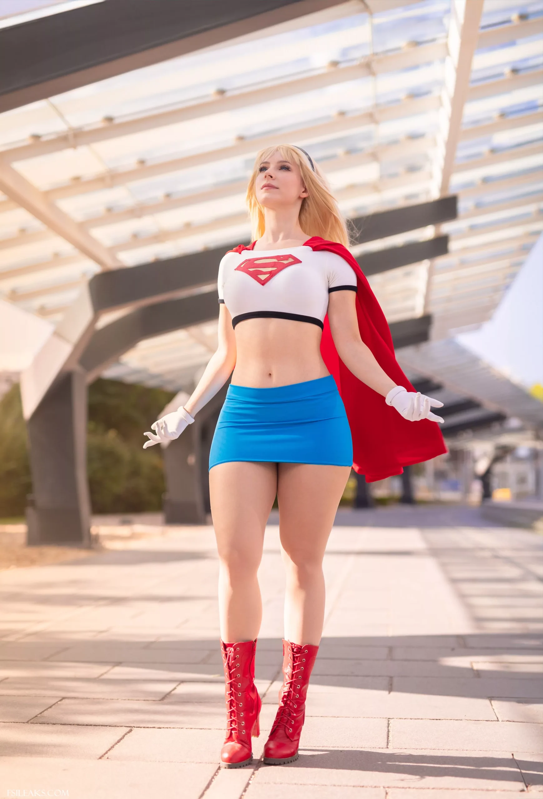 Enji Night OnlyFans Supergirl Cosplay Set - 10 Enji Night OnlyFans Supergirl Cosplay Set - 9
