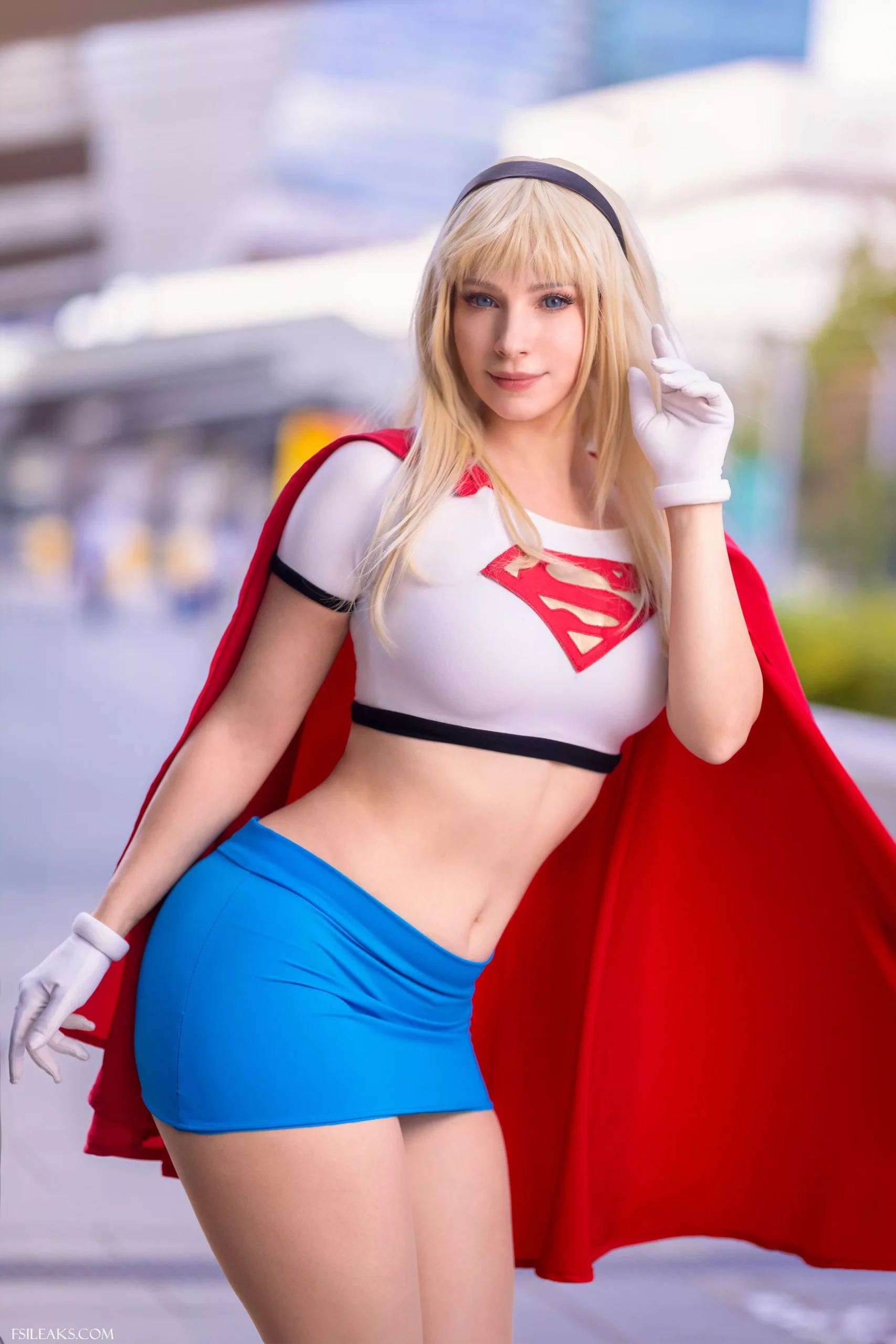 Enji Night OnlyFans Supergirl Cosplay Set - 16 Enji Night OnlyFans Supergirl Cosplay Set - 15